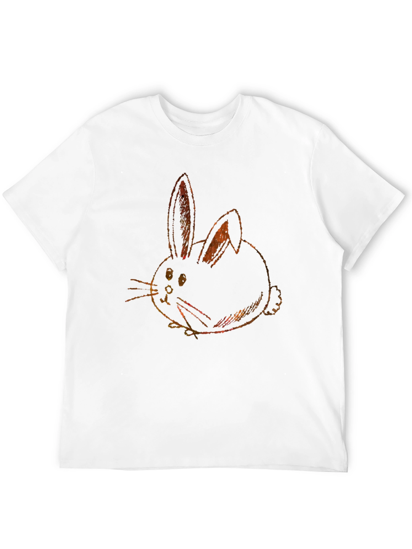 Black Bunny Graphic Tee - Soft Cotton Blend view 12