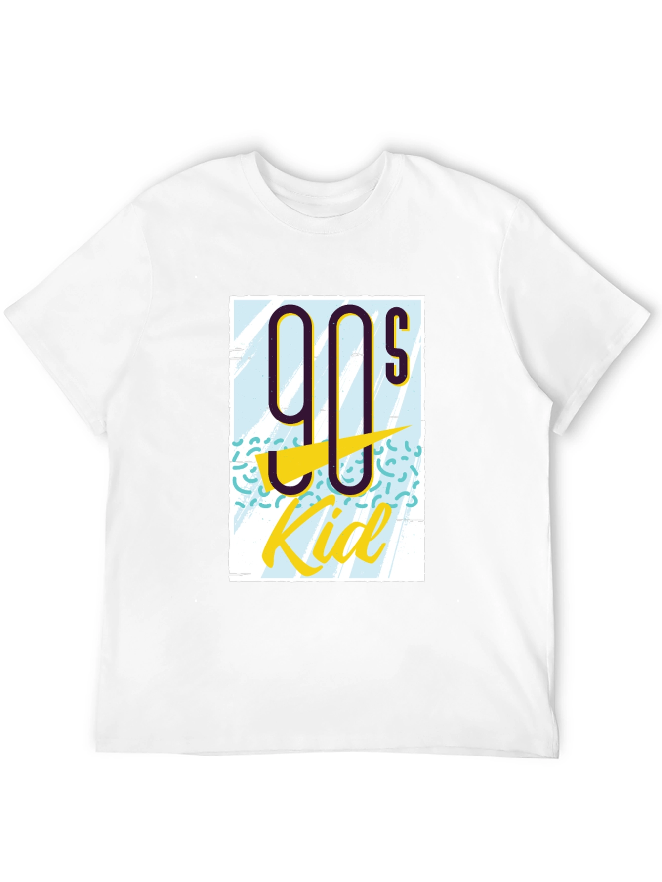 Black 90s Kid Graphic Tee - Retro Style view 12
