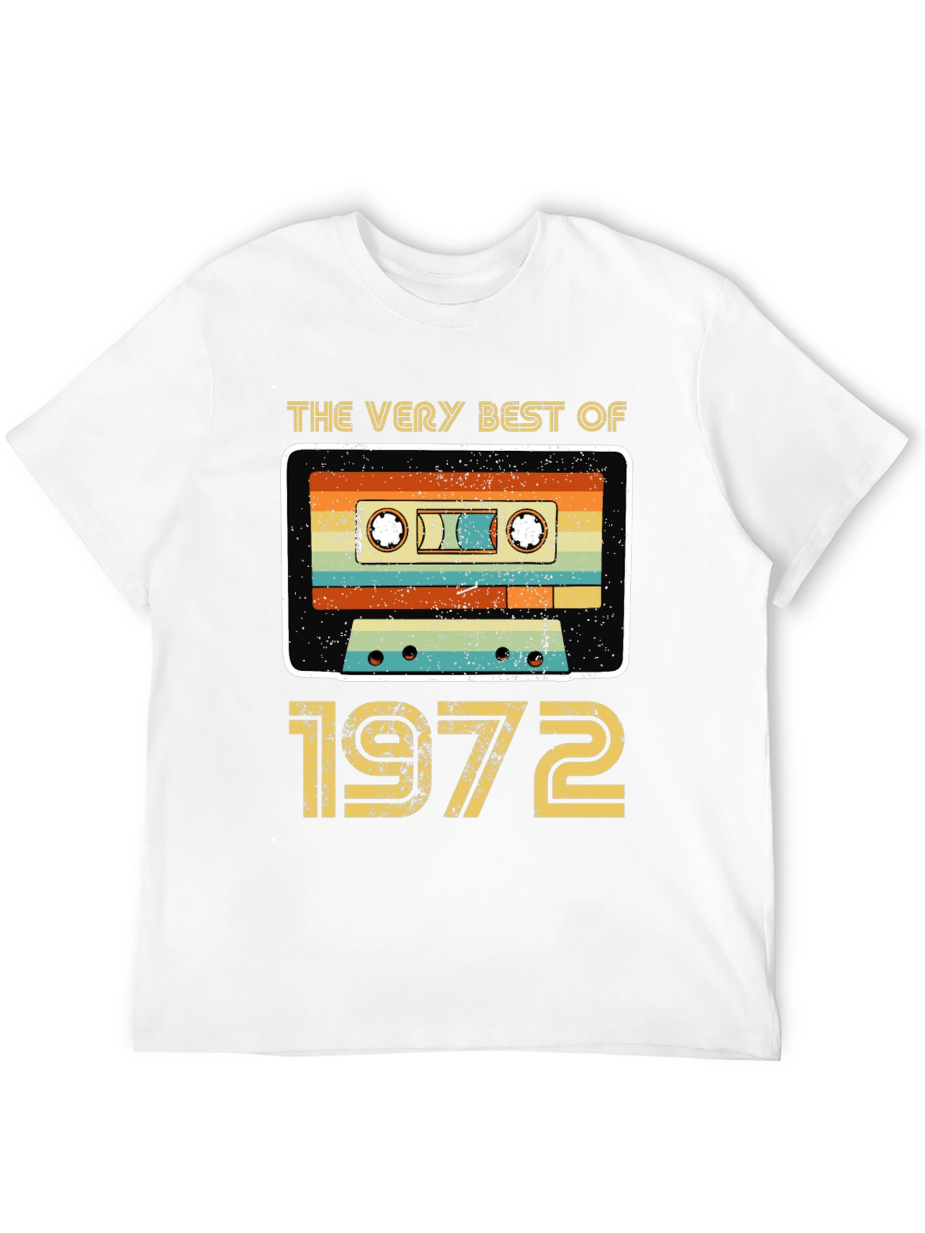 Black Vintage 1972 Cassette Tape T-Shirt view 12