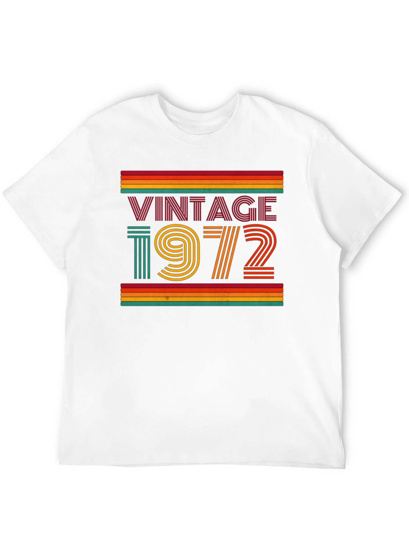 Black Vintage 1972 Graphic Tee - Retro Style view 12