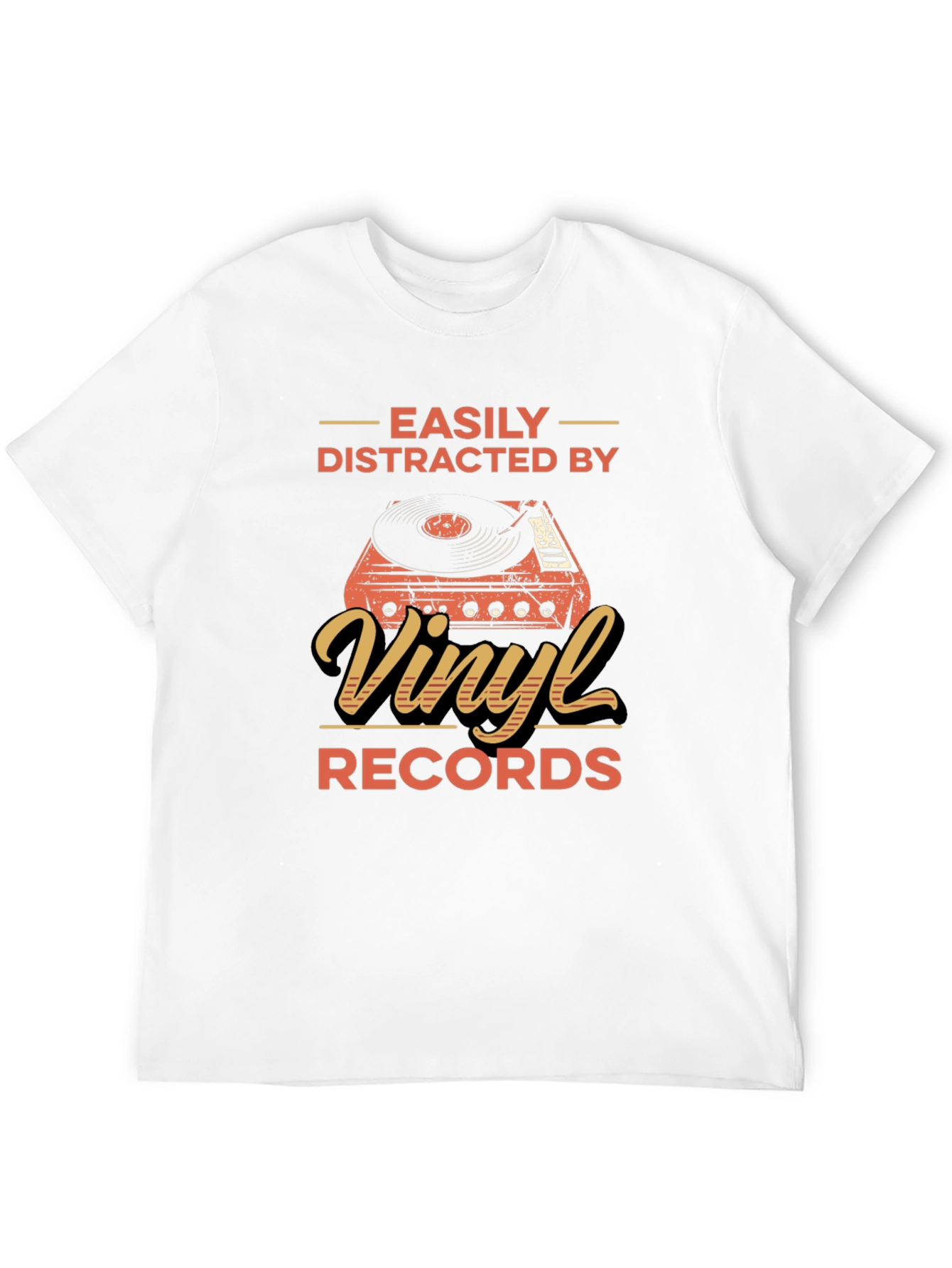 Black Vinyl Record Enthusiast T-Shirt view 12
