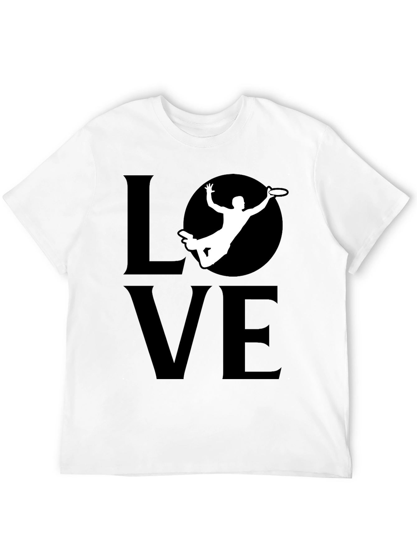 Ultimate Frisbee LOVE Graphic T-Shirt - 12