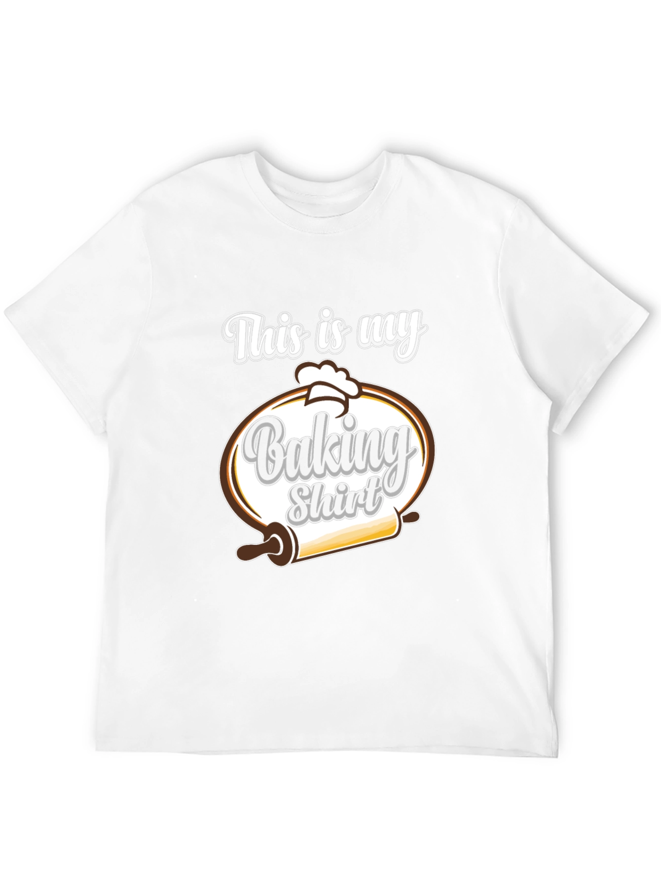 Black Funny Baking Shirt - This is My Baking Shirt view 12
