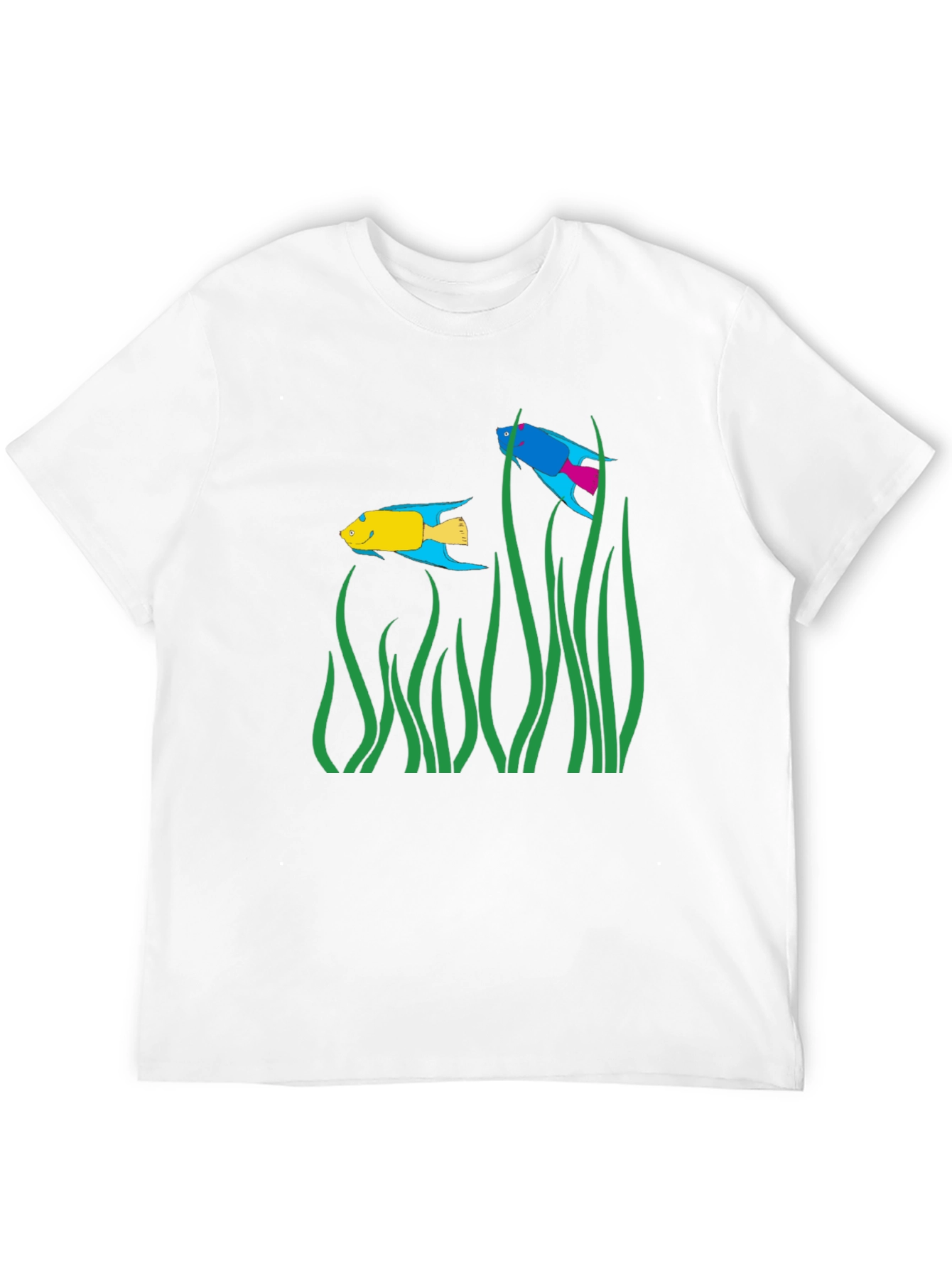 Black Fish Tank Graphic T-Shirt view 12