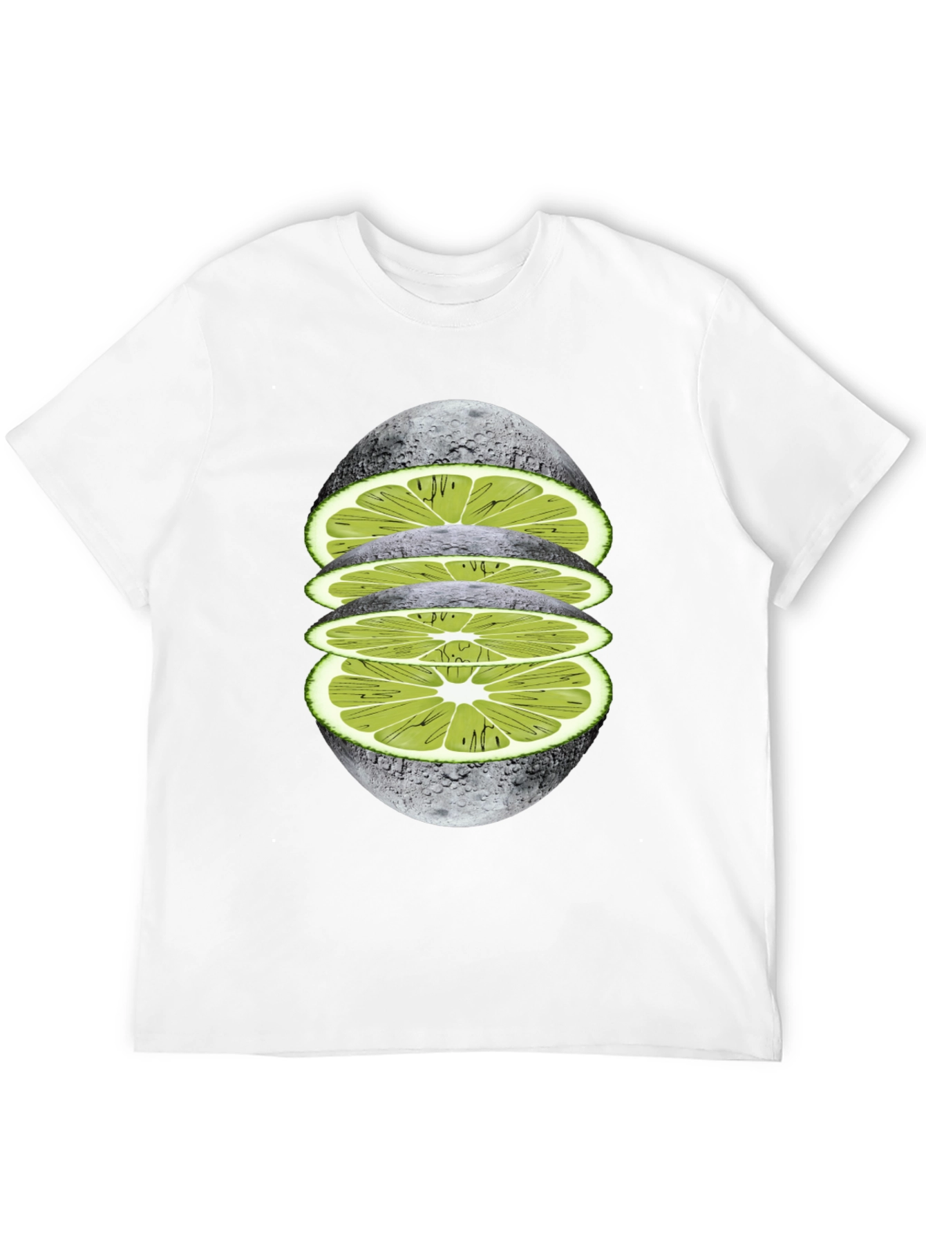 Black Lime Moon Graphic Tee view 12