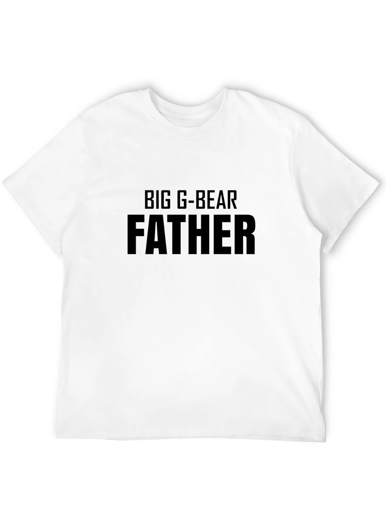 Black Big G-Bear Father Black T-Shirt view 12