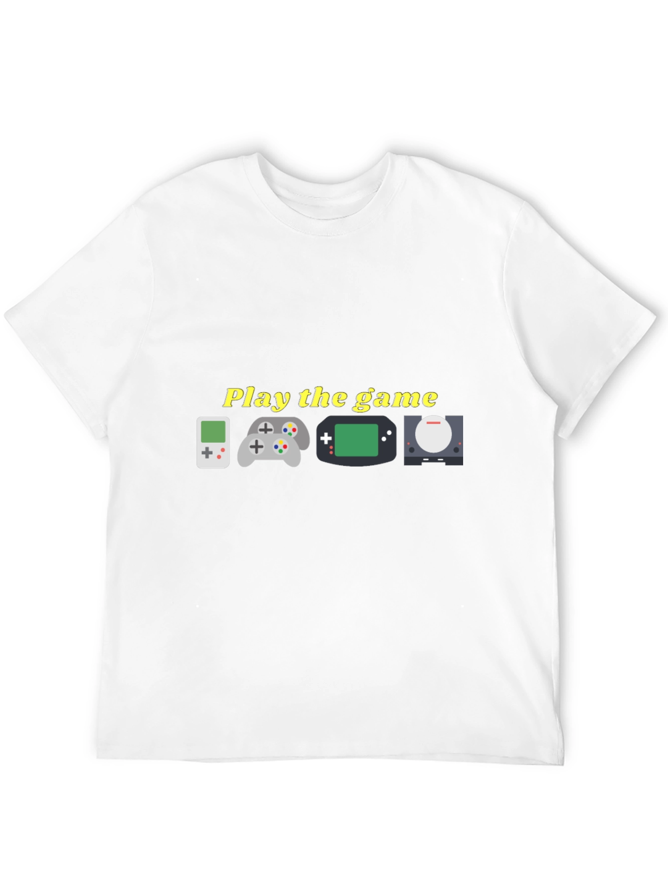 Black Retro Gaming T-Shirt - "Play the Game" Tee view 12