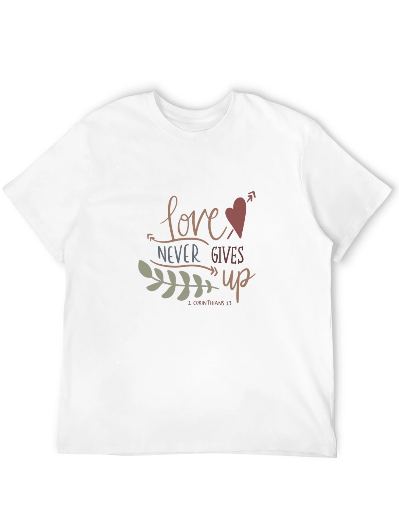 Black Love Never Gives Up T-Shirt - 1 Corinthians 13 view 12