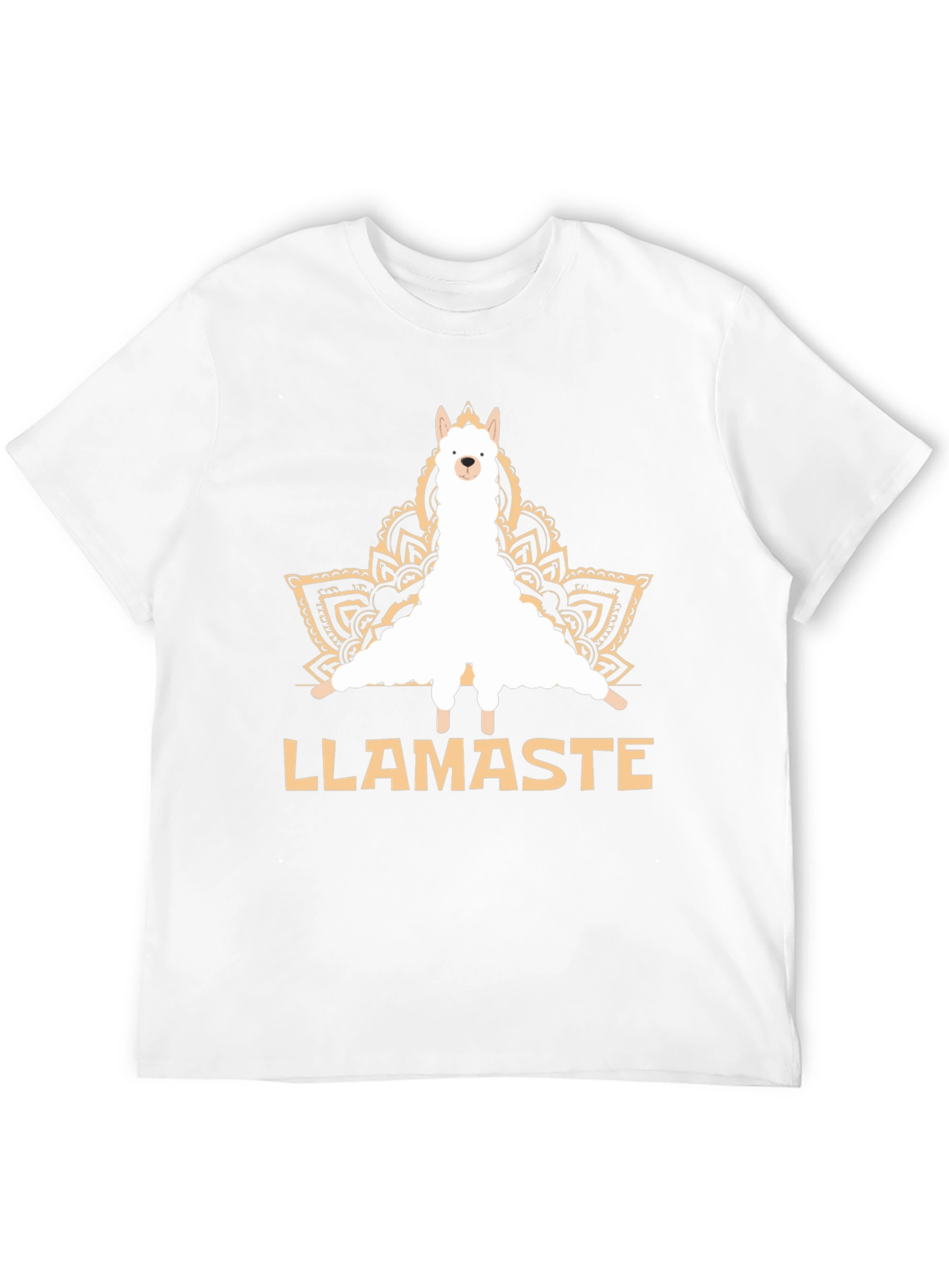 Black Llamaste Men's Graphic T-Shirt view 12