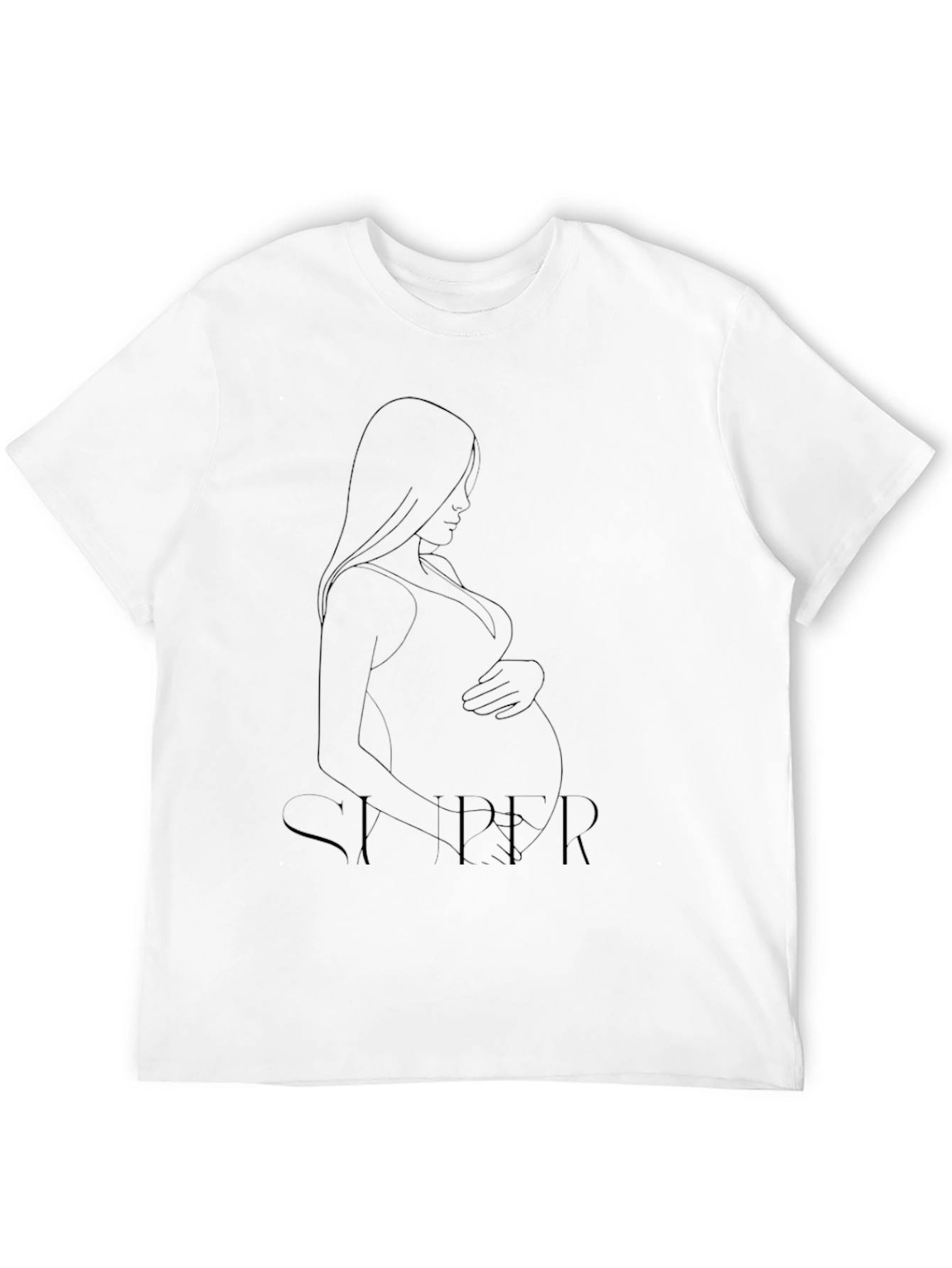 Black Men's Graphic Print Black T-Shirt view 12