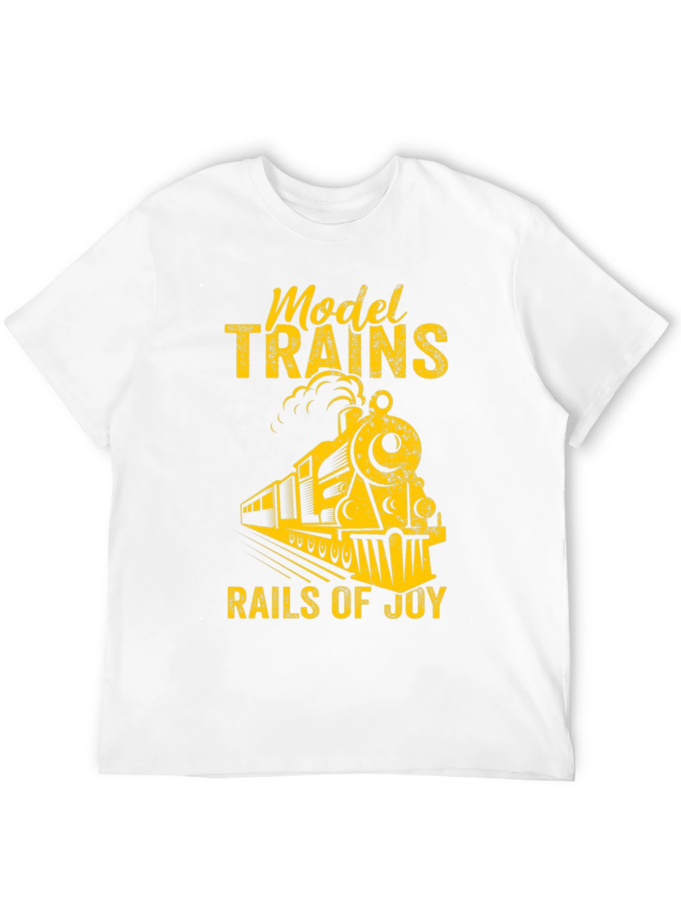 Black Model Trains Rails Of Joy Graphic Tee view 12