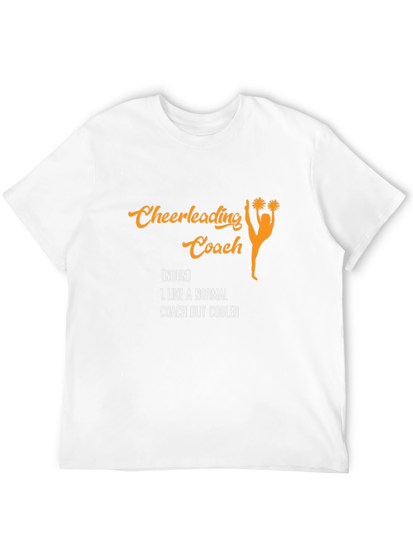 Black Cheerleading Coach T-Shirt - Novelty Gift for Cheer Coaches view 12