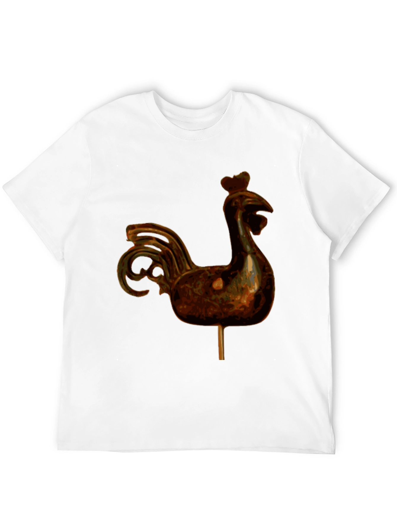 Rooster Lollipop Graphic T-Shirt - 12