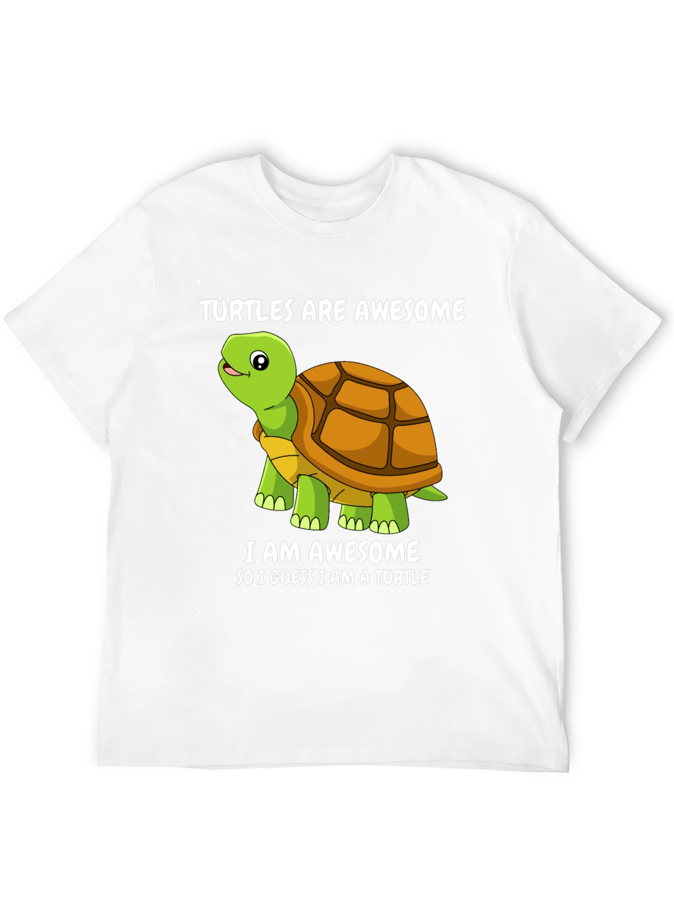 Black Awesome Turtles T-Shirt - Funny Cartoon Turtle Tee view 12