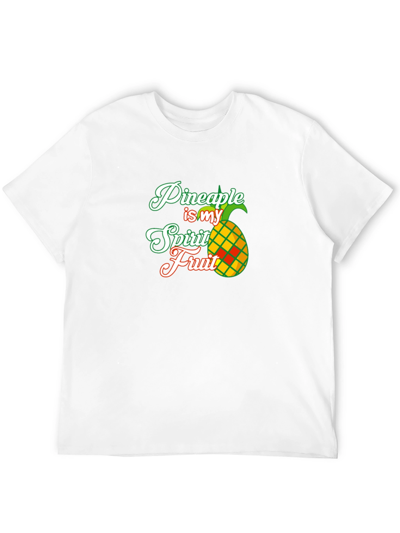 Black Pineapple Spirit Fruit T-Shirt view 12