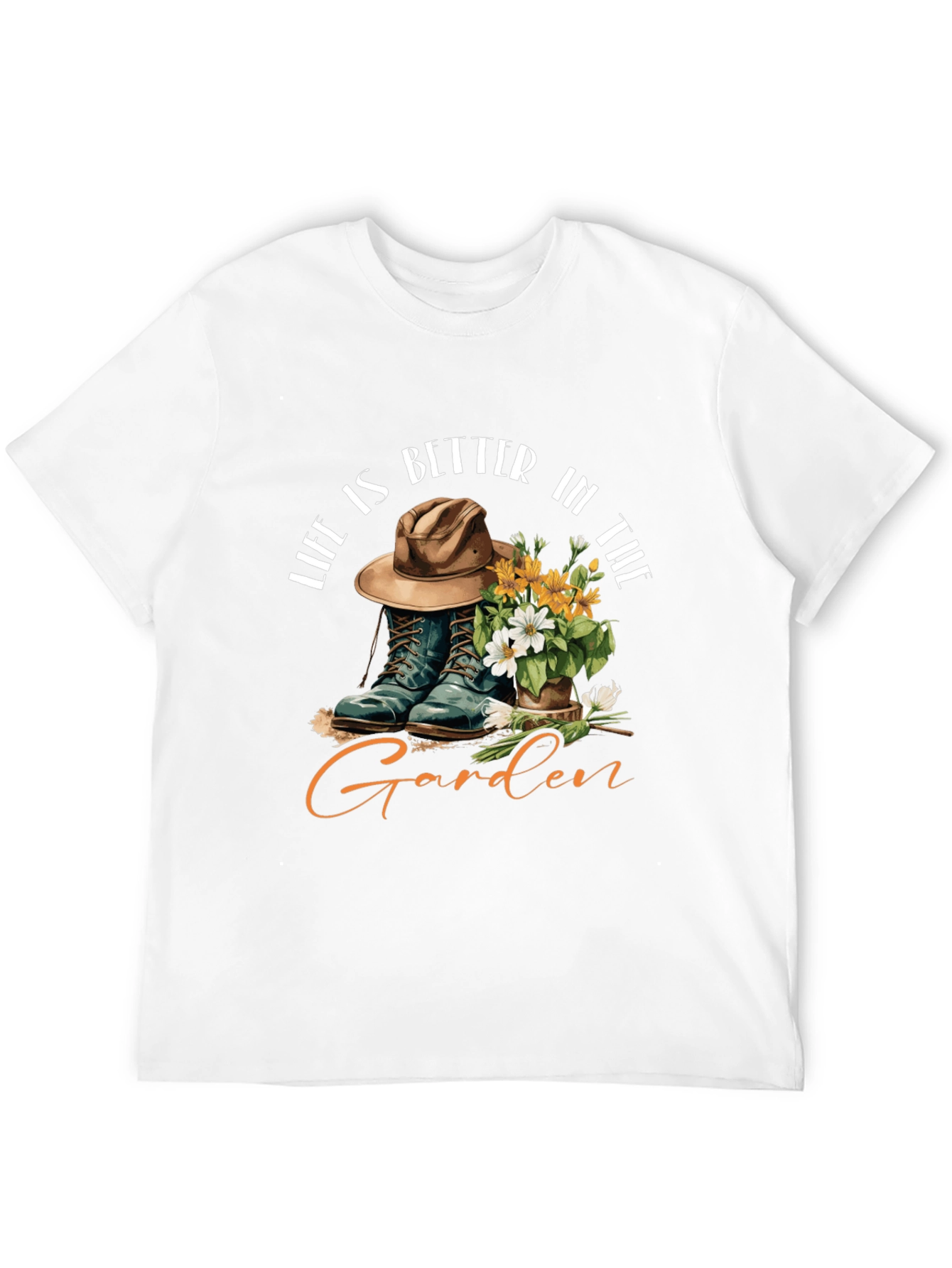 Black Life Is Better In The Garden T-Shirt view 12