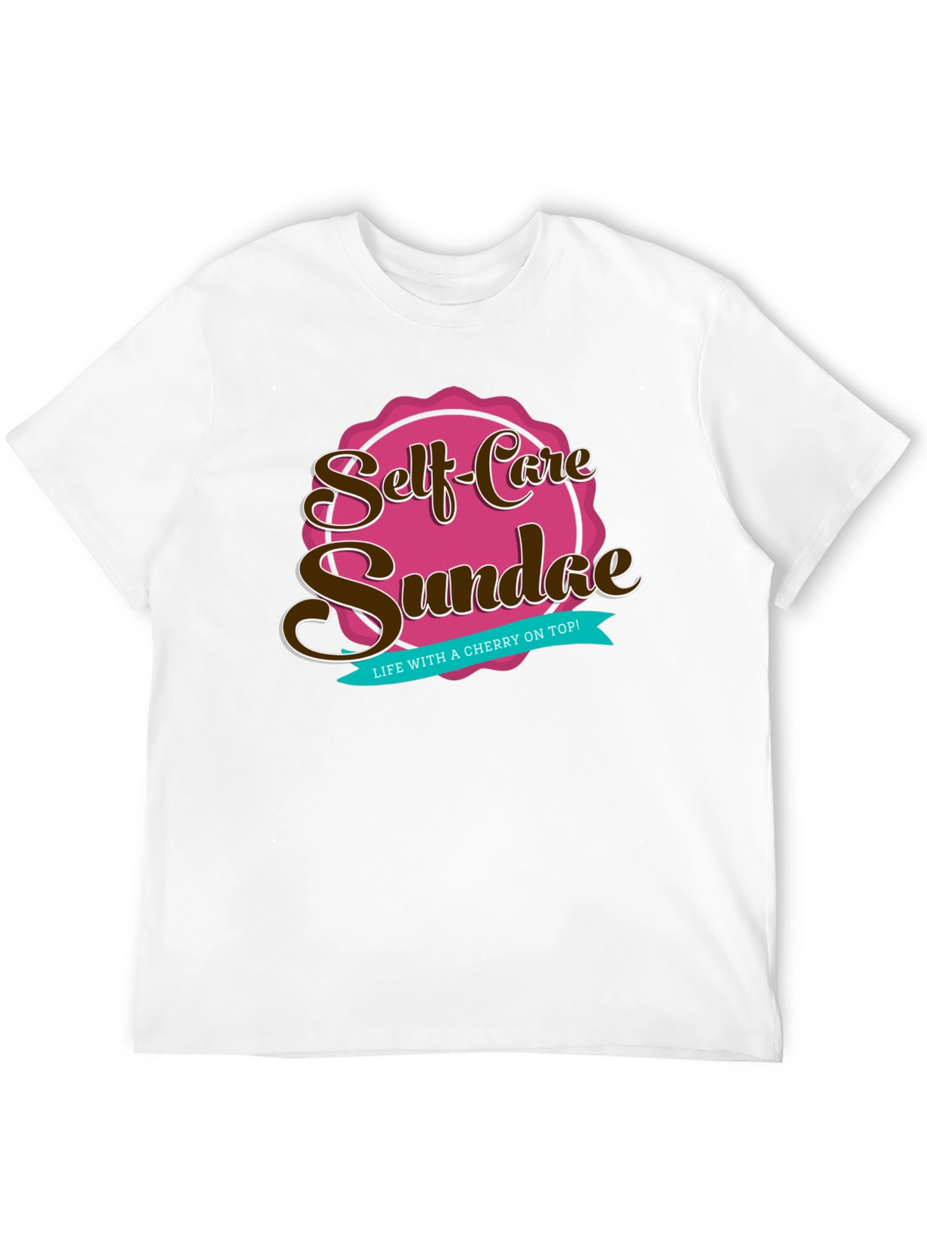 Black Self-Care Sundae Graphic Tee view 12