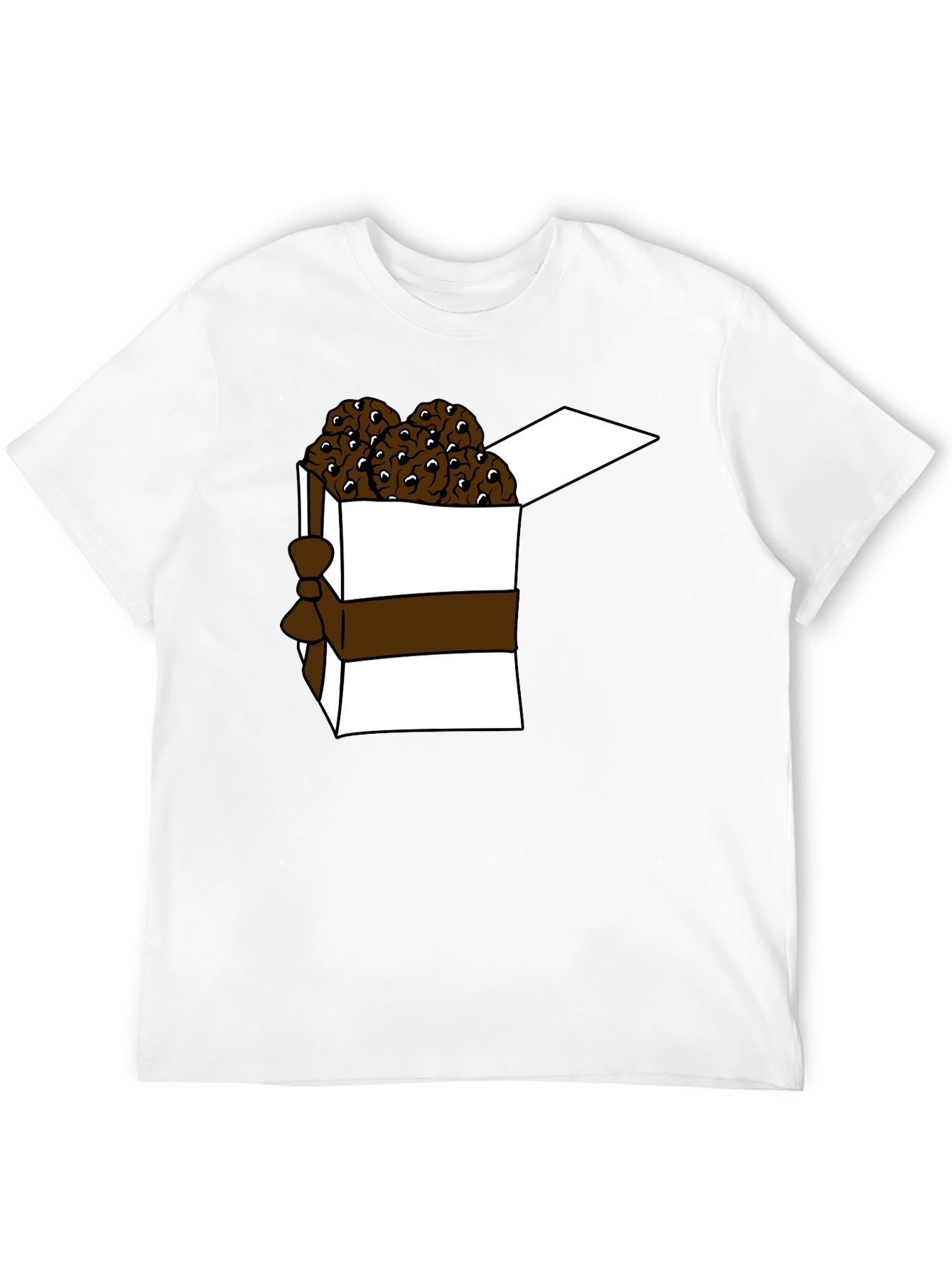 Black Cookies In a Box T-Shirt view 12