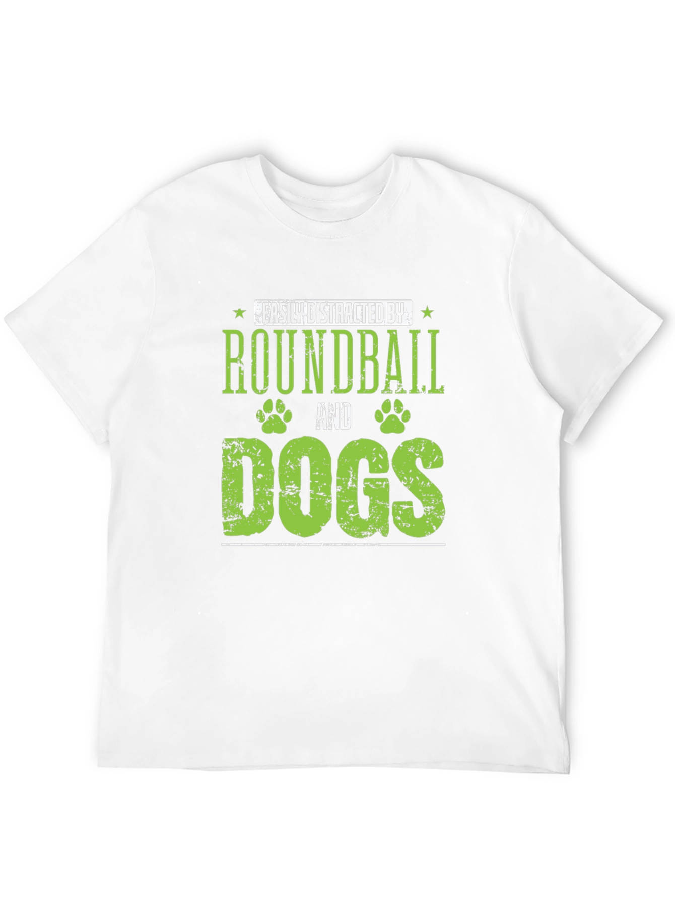 Roundball and Dogs Graphic Tee - 12