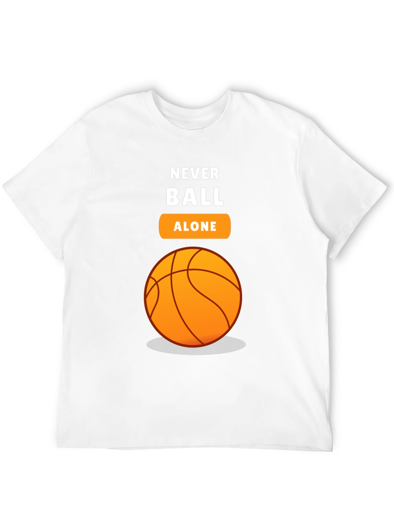 Black Never Ball Alone Graphic T-Shirt view 12