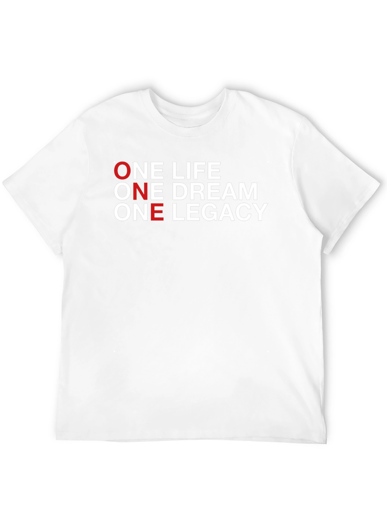 Black One Life, One Dream, One Legacy Graphic Tee view 12