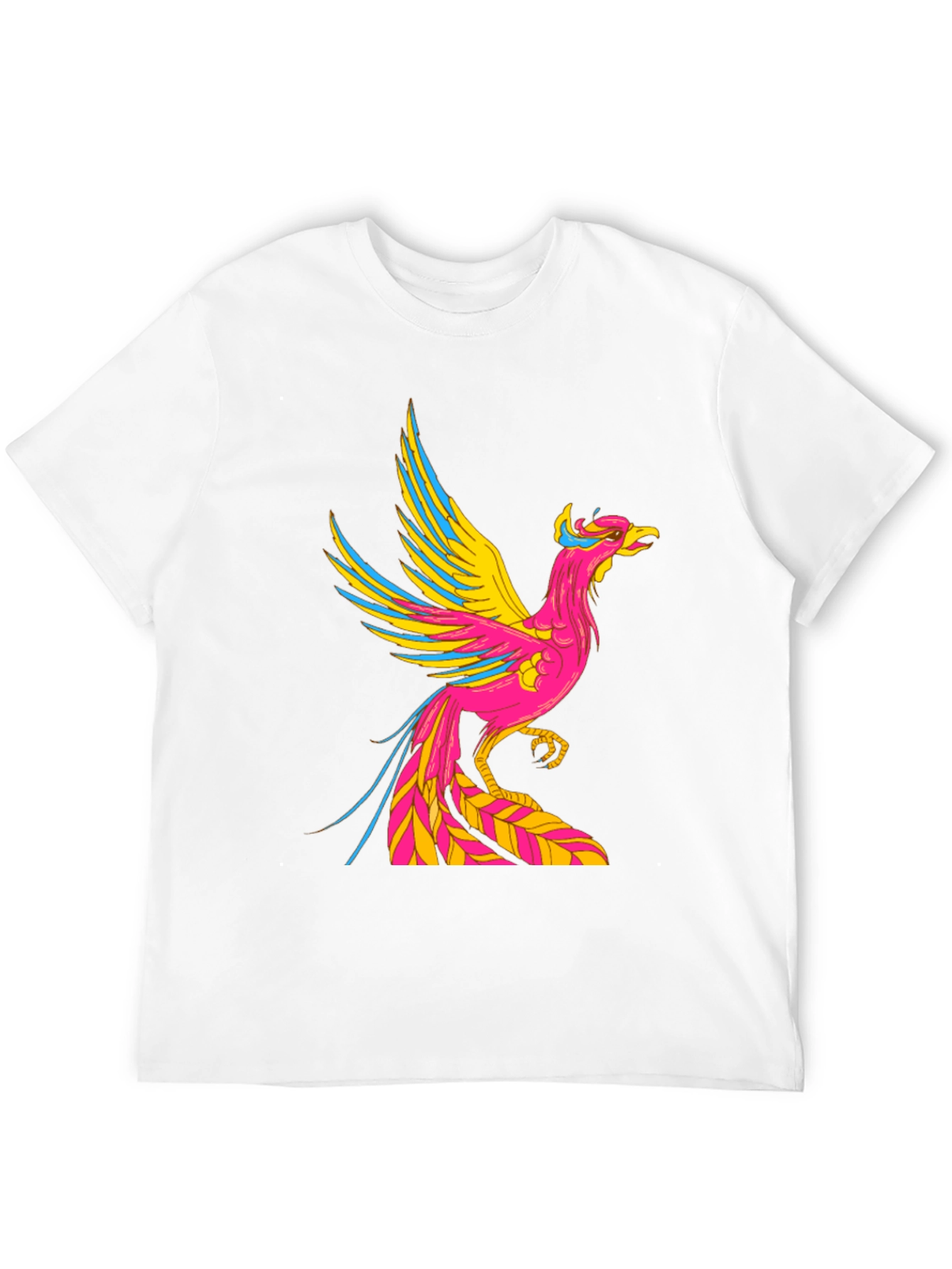 Black Phoenix Graphic Black T-Shirt view 12