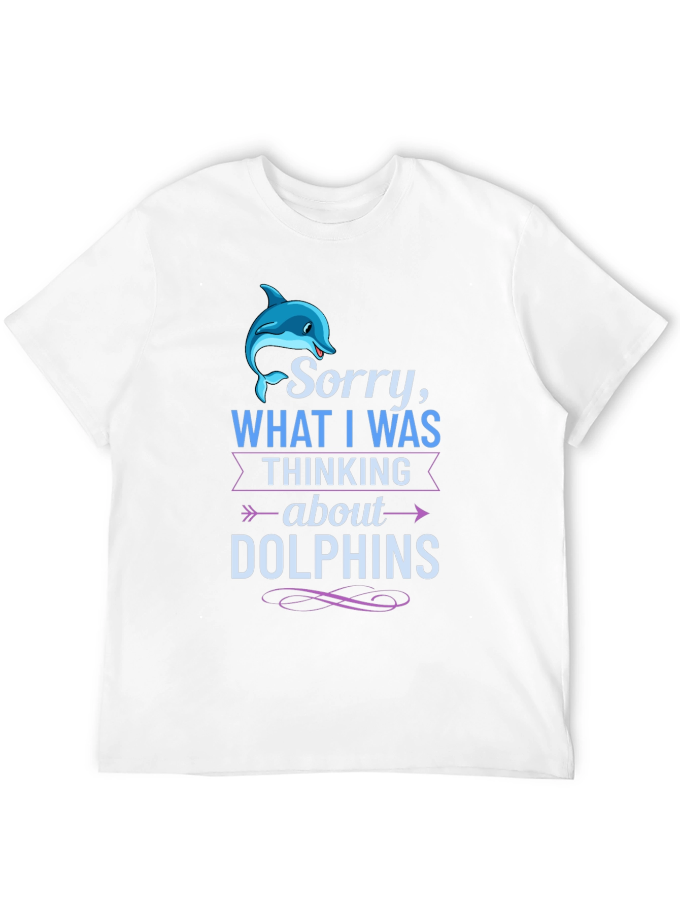 Black Dolphin Mind T-Shirt Funny Ocean Lover Tee view 12