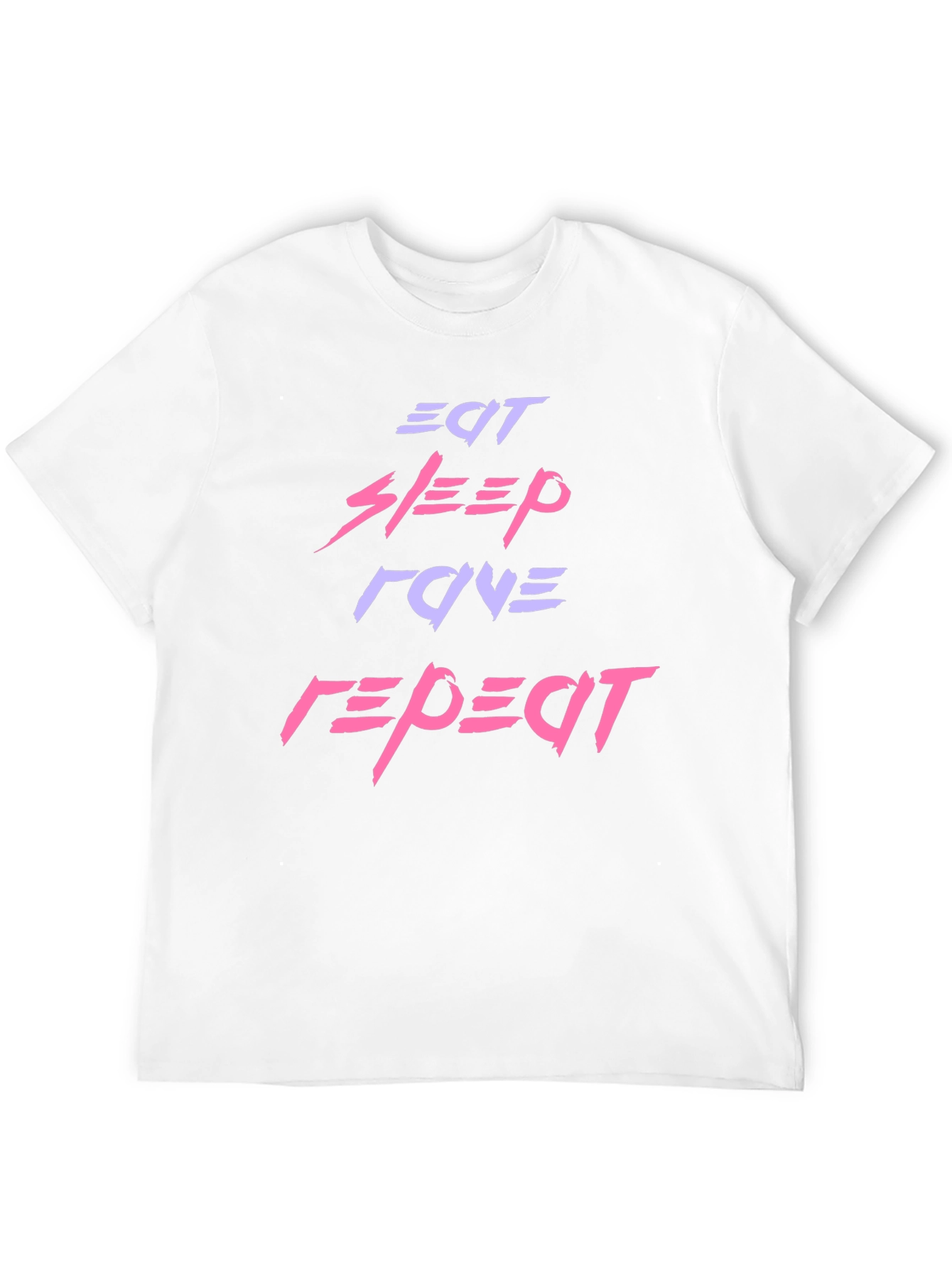 Black Eat Sleep Love Repeat Graphic Tee view 12