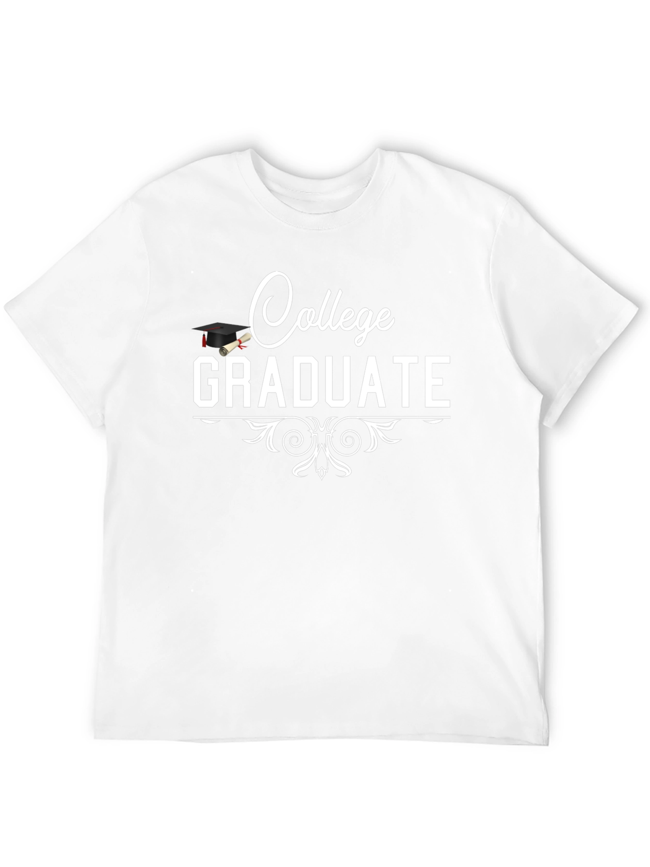 College Graduate Black T-Shirt - 12