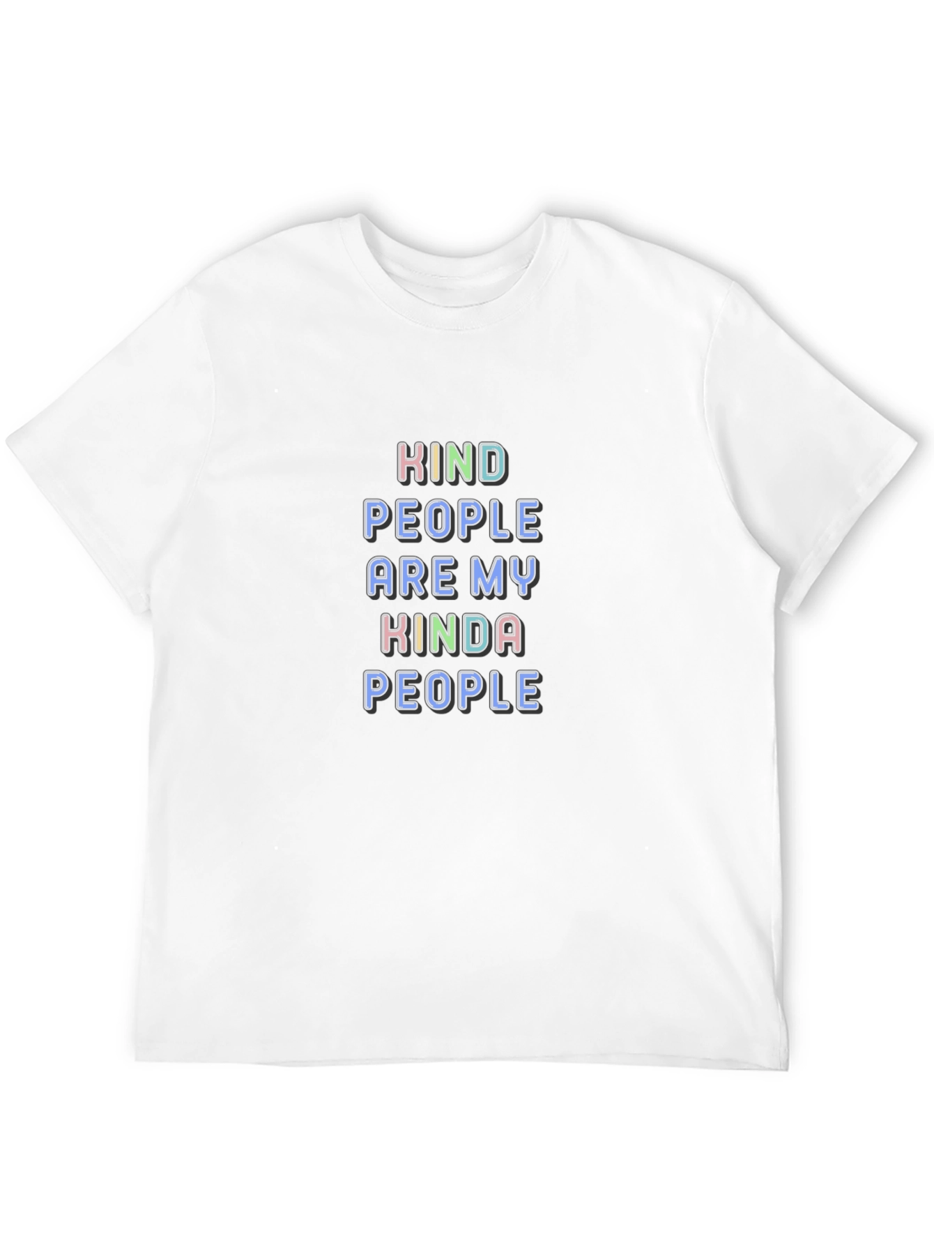 Black Kind People Graphic Tee view 12