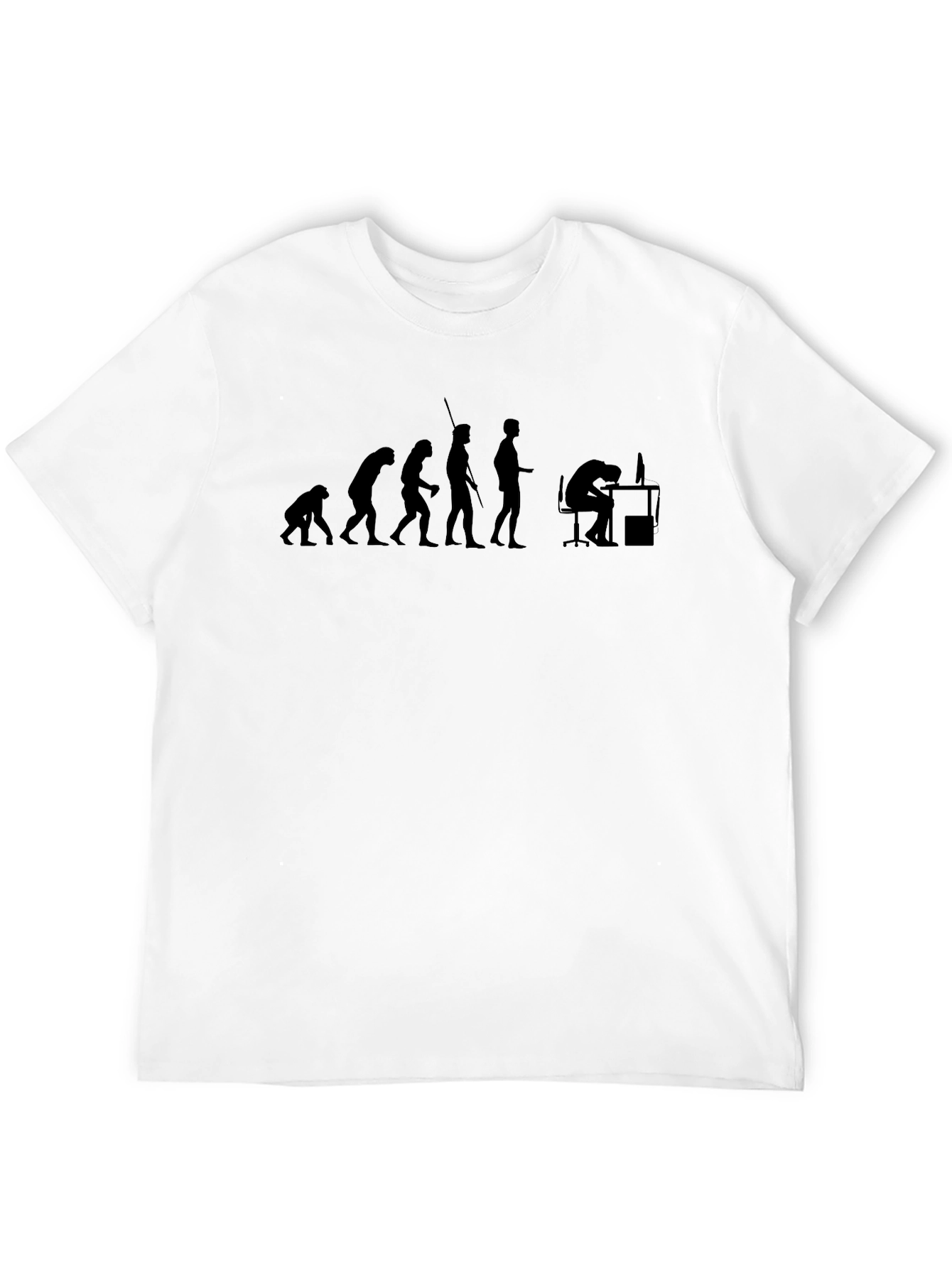 Black Evolution of a Sleeper T-Shirt view 12