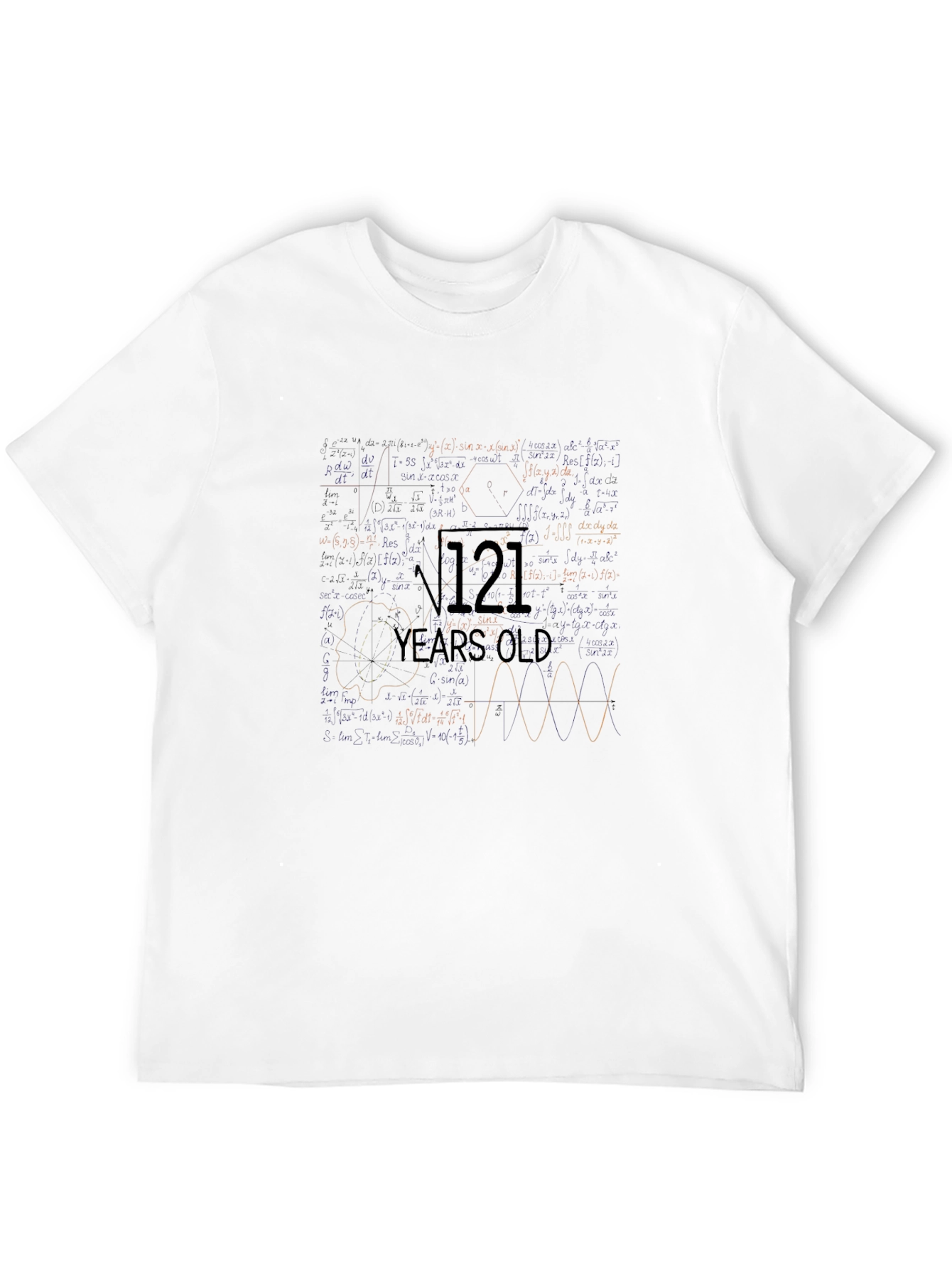 Black Math 11 Years Old T-Shirt, Black view 12