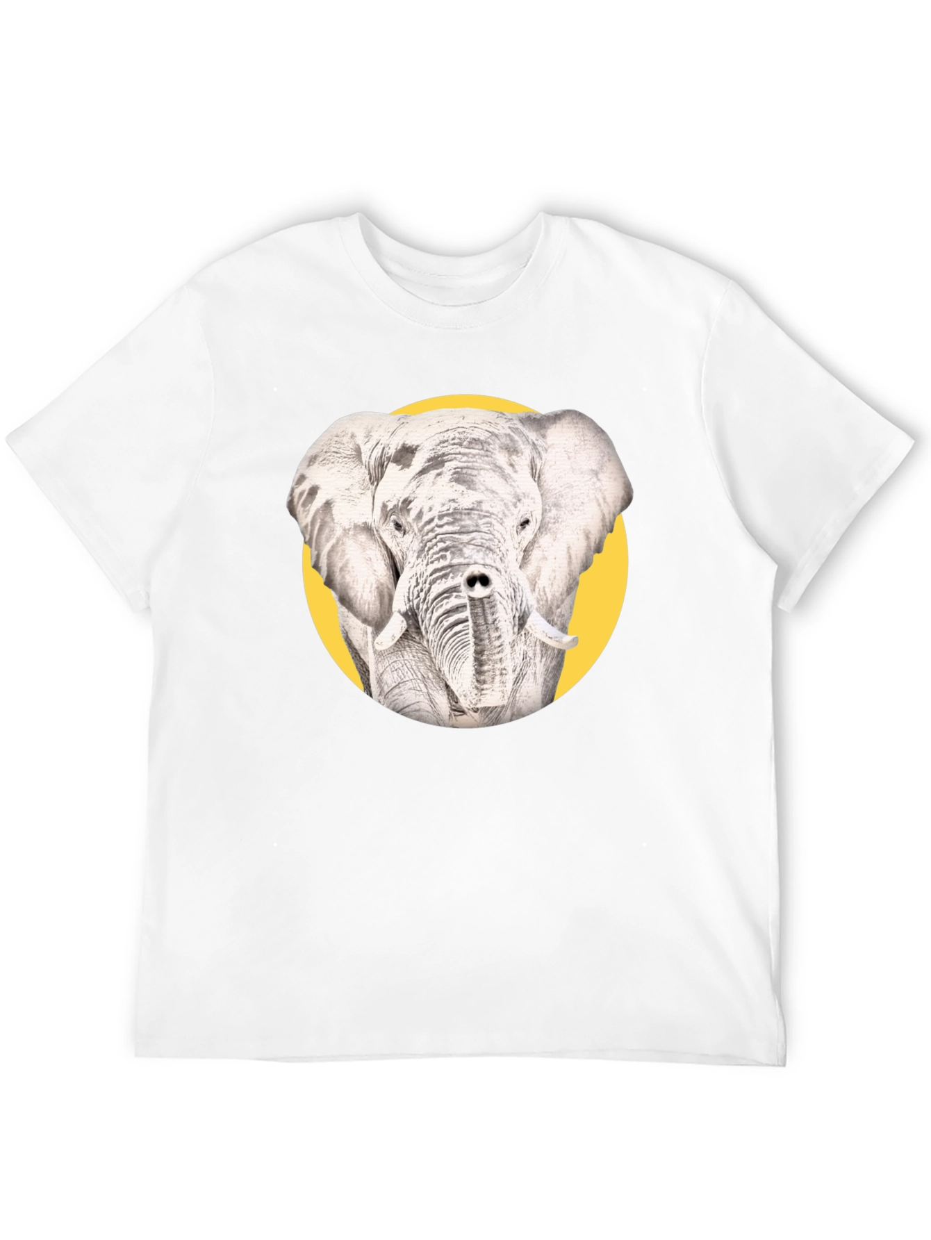 Black Elephant Graphic T-Shirt - Unique Design view 12