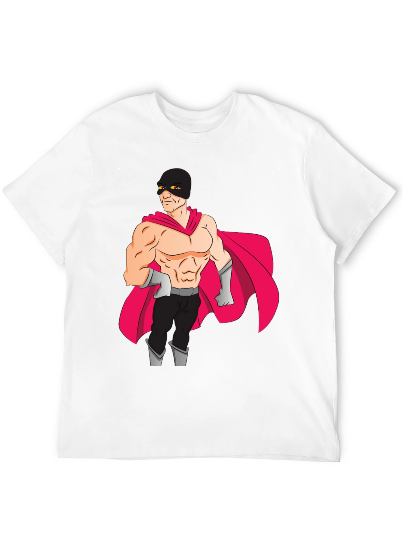 Black Superhero Graphic Black T-Shirt view 12