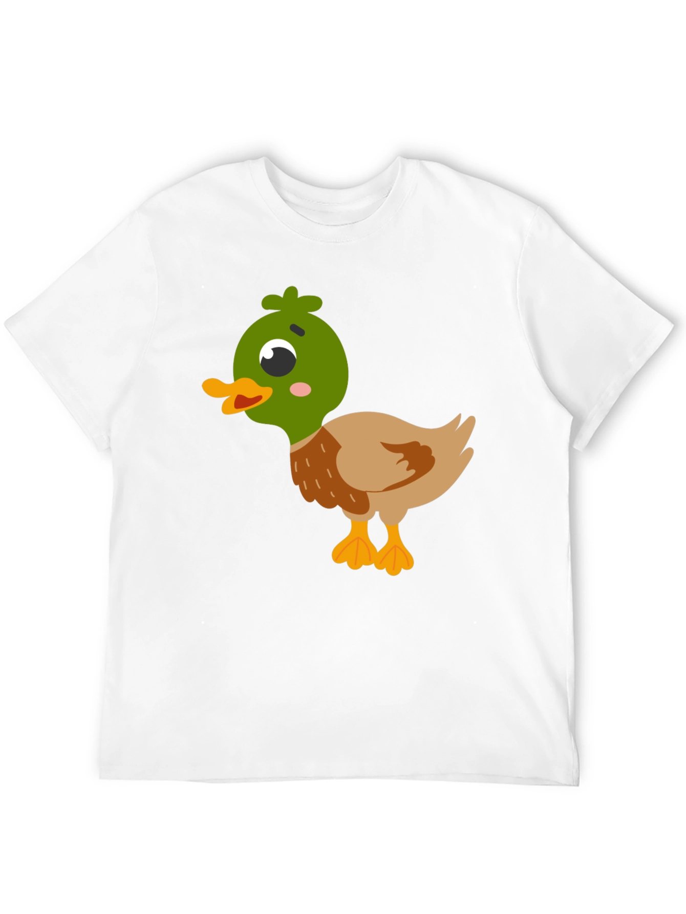 Black Duck Graphic T-Shirt - Cute Cartoon Tee view 12