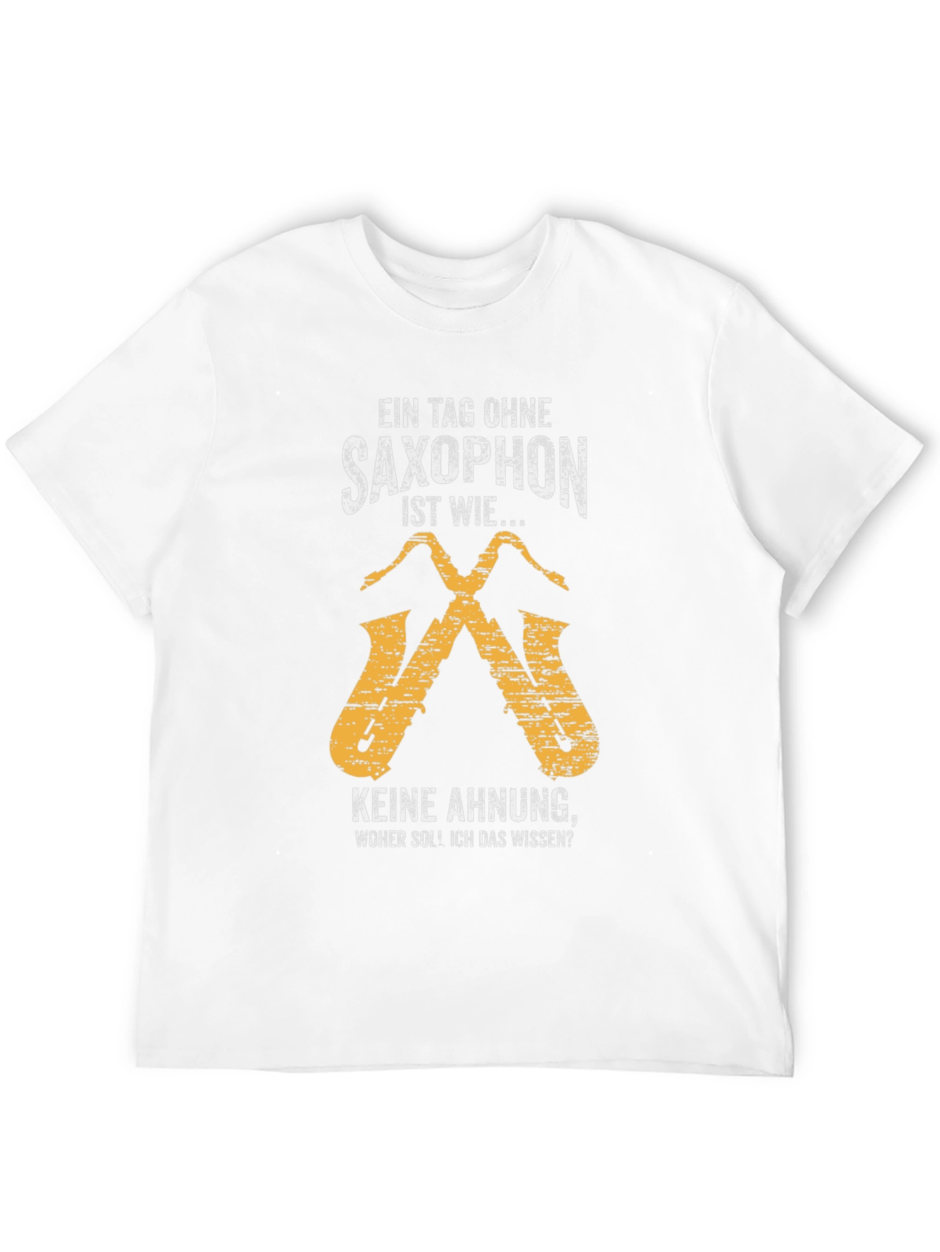 Black Saxophone T-Shirt - Funny Musician Tee view 12