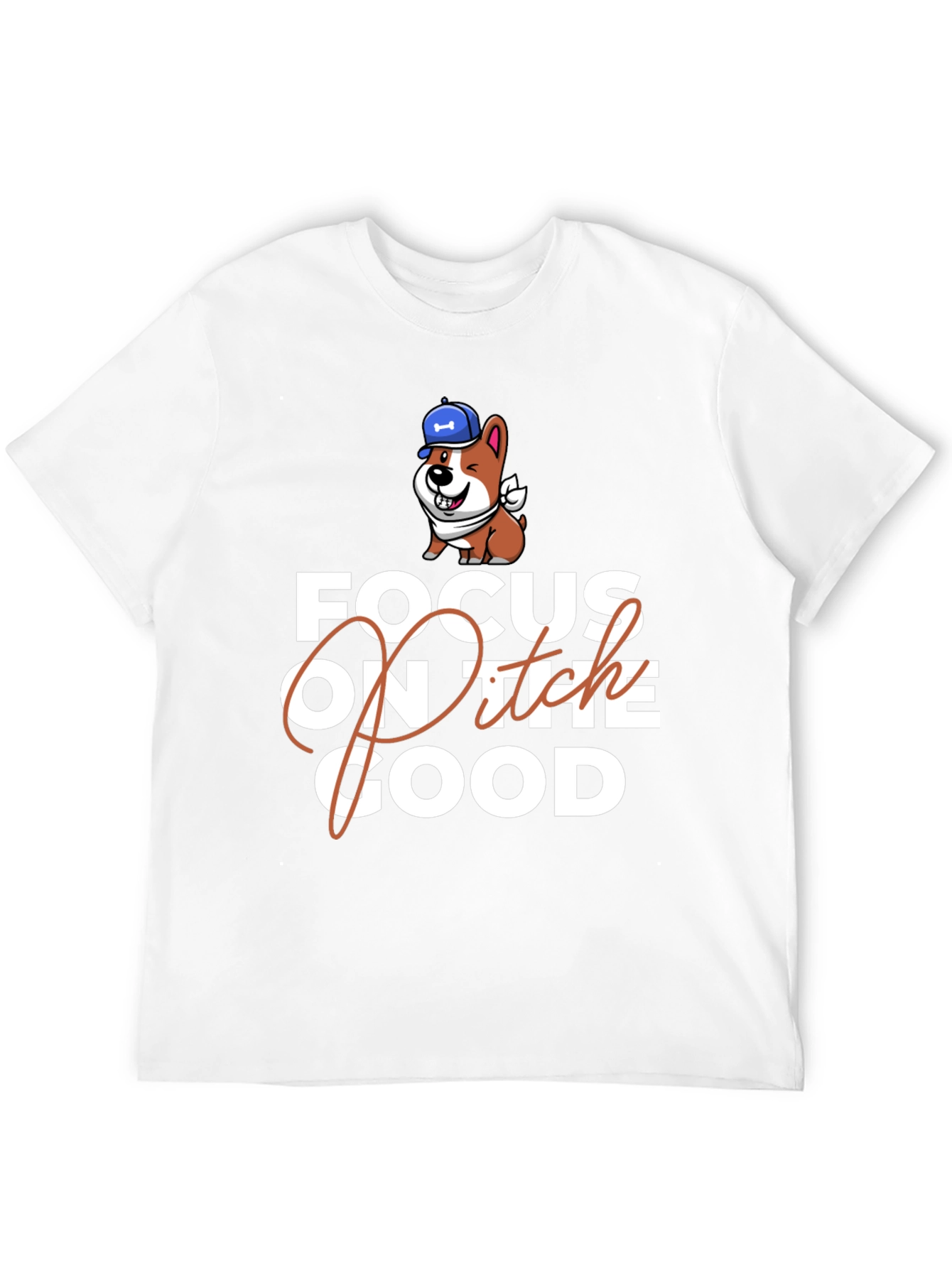 Black Focus on the Good Graphic Tee view 12