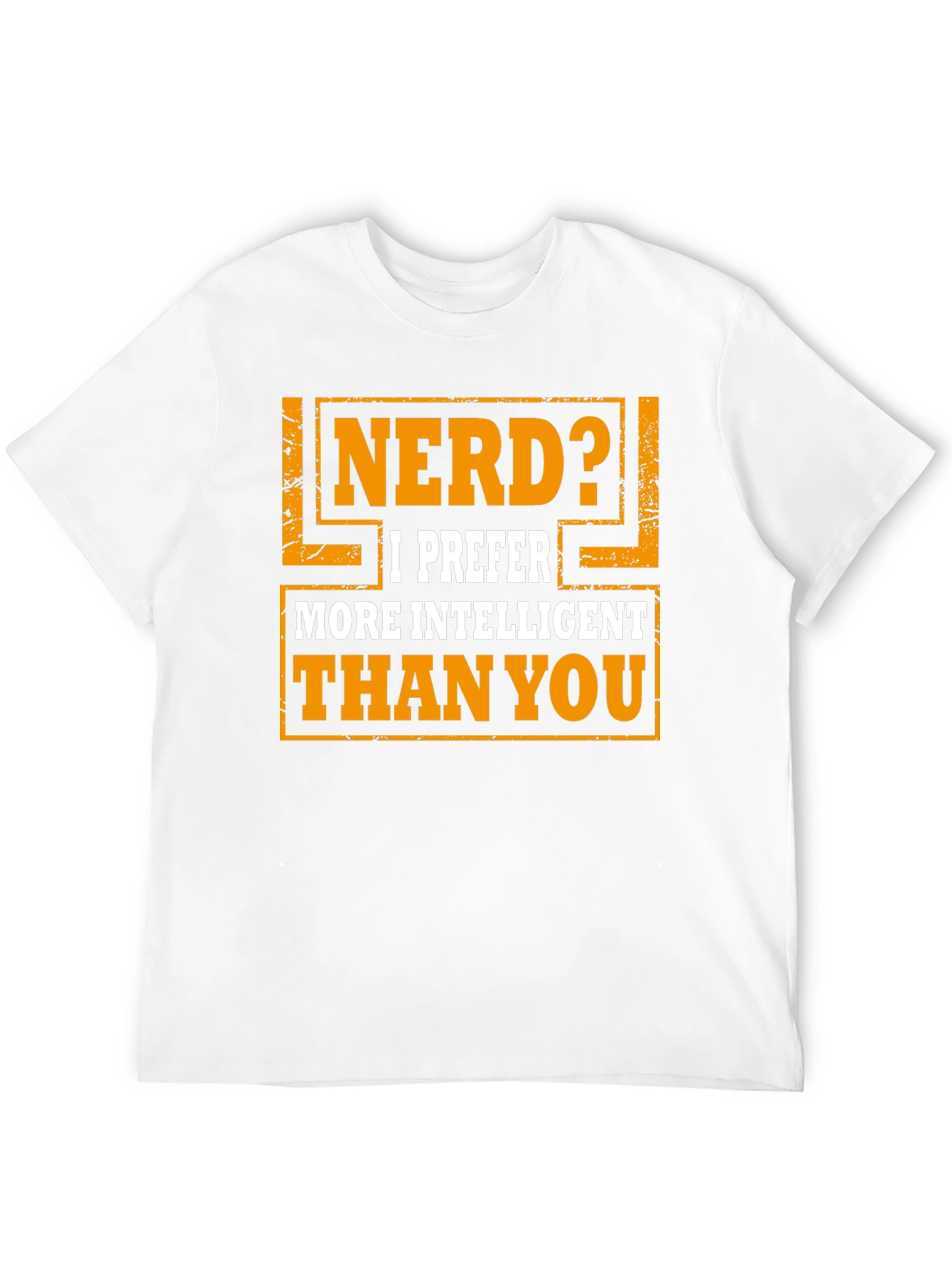 Black Nerd? Intelligent T-Shirt - Funny Graphic Tee view 12