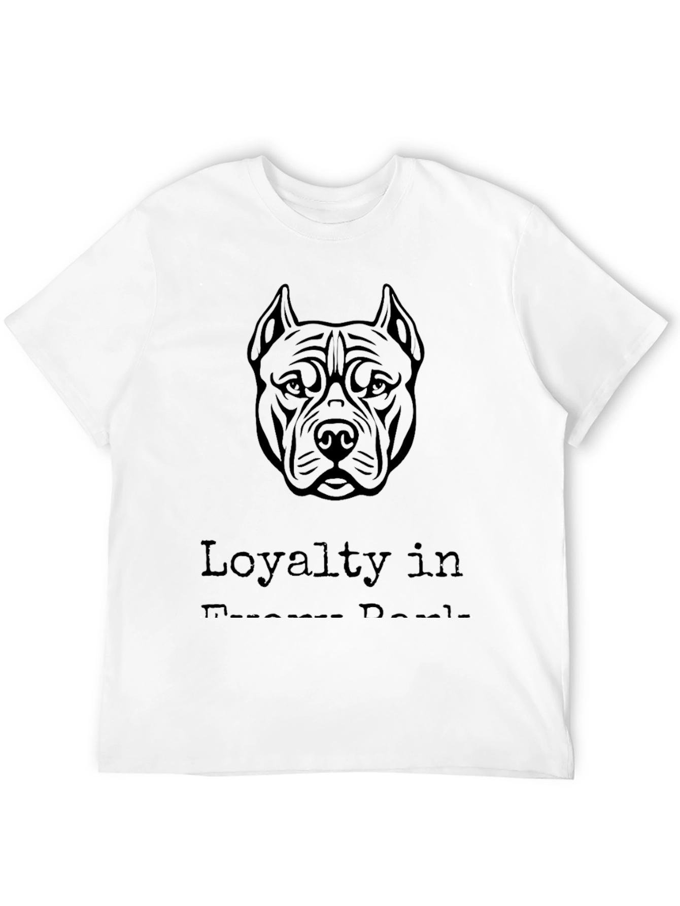 Black Loyalty in European Dogs T-Shirt view 12