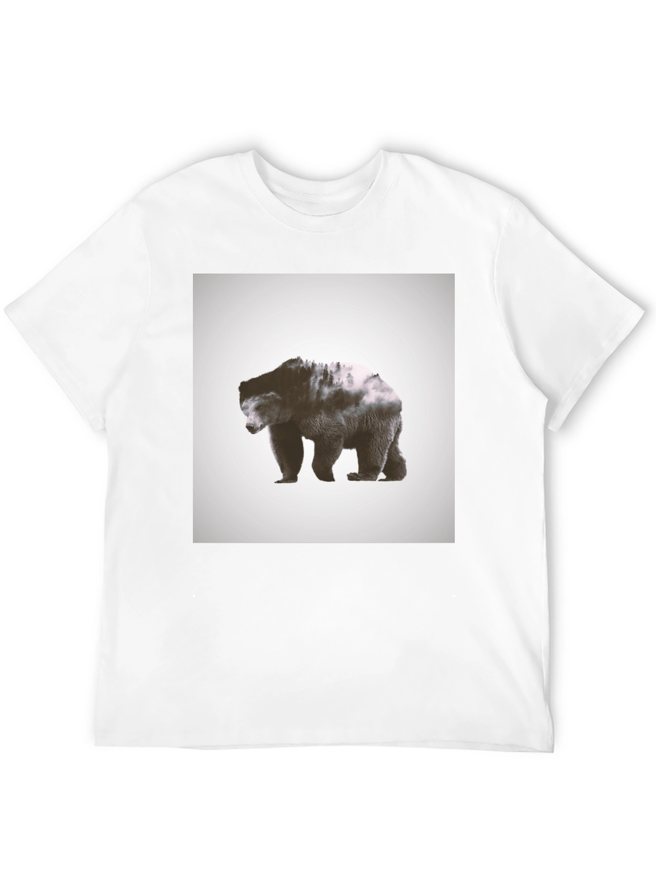 Black Bear Nature T-Shirt view 12