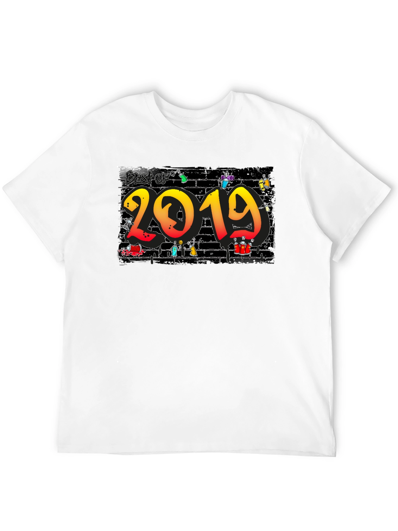 Black Best of 2019 Graphic T-Shirt view 12