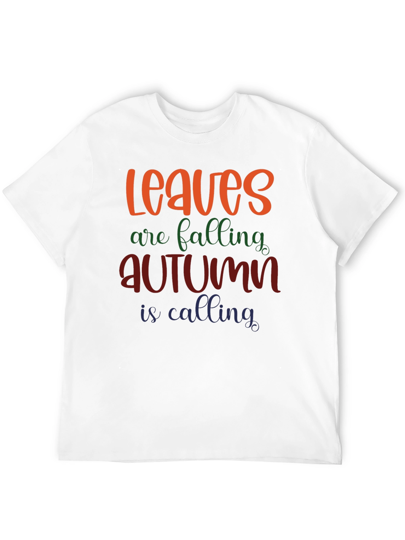 Black Autumn Leaves T-Shirt view 12