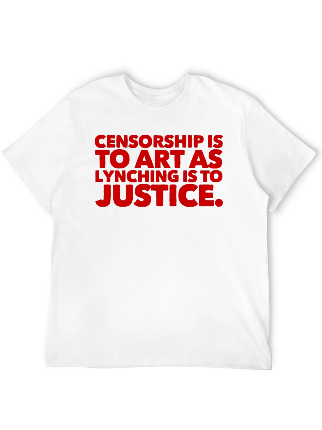 Black Censorship Is to Art T-Shirt view 12