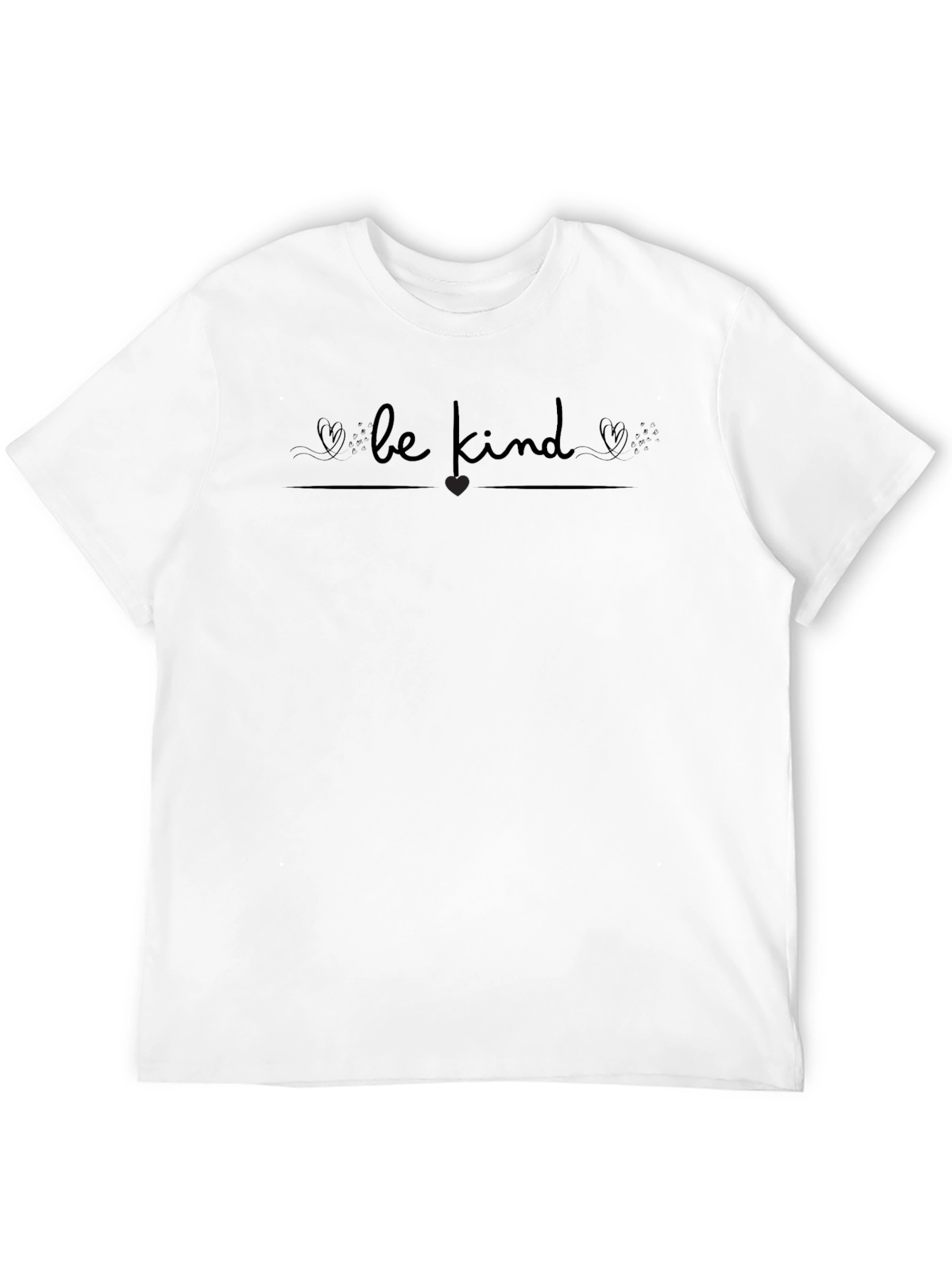 Black Be Kind Graphic Tee - Soft Black T-Shirt view 12