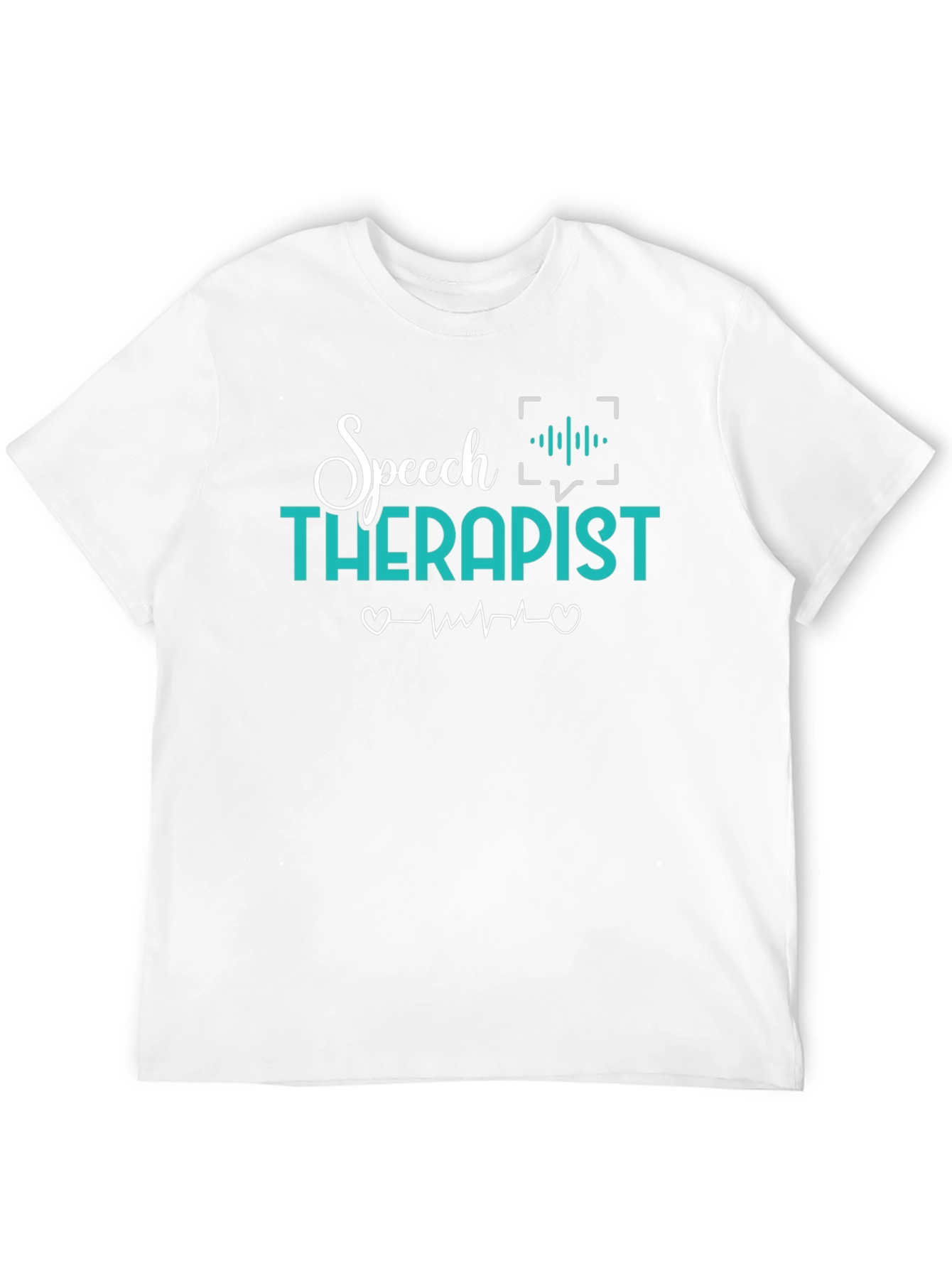 Black Speech Therapist T-Shirt - Cute Design view 12