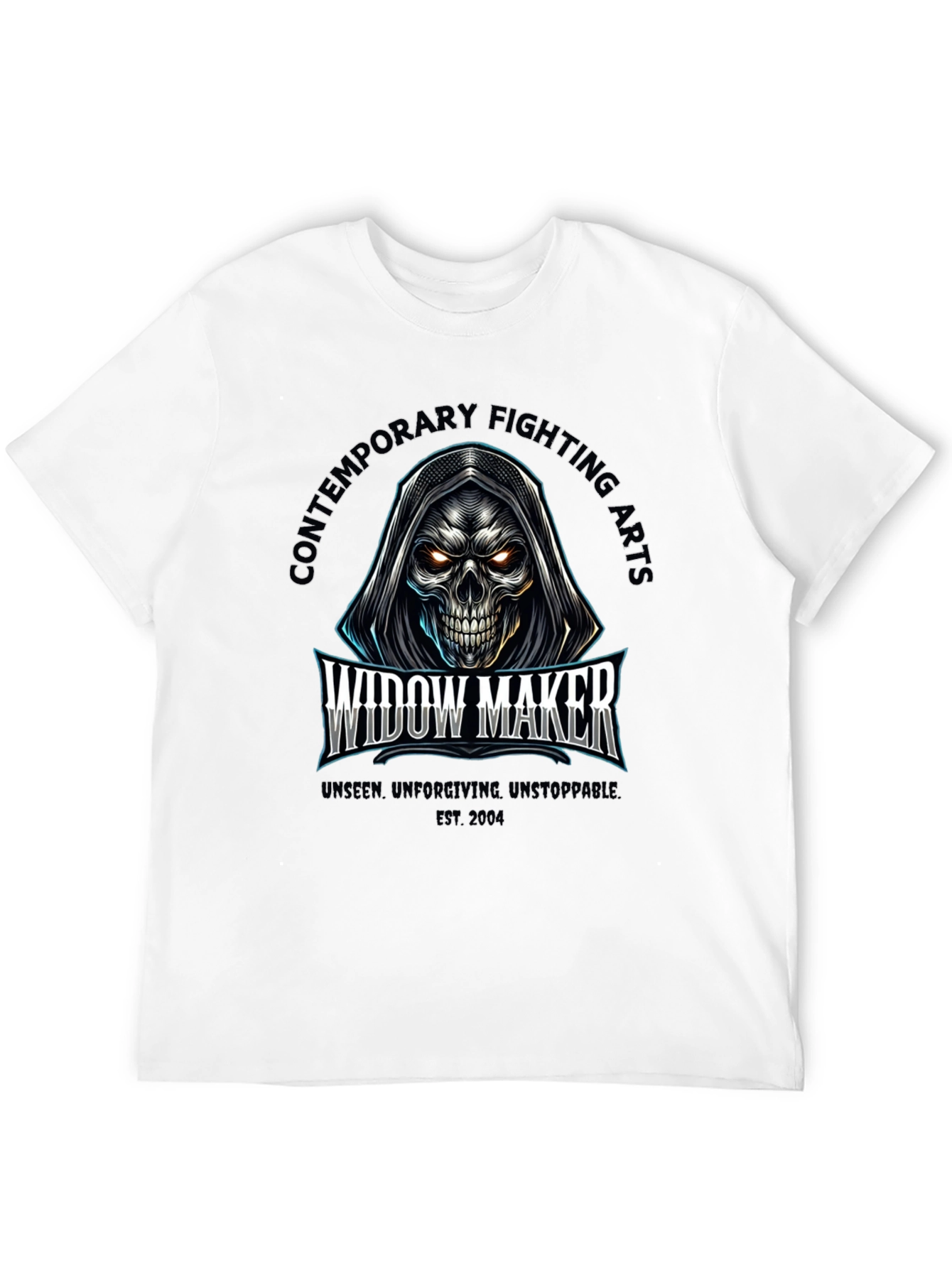 Black Widow Maker Fighting Arts Black Graphic Tee view 12