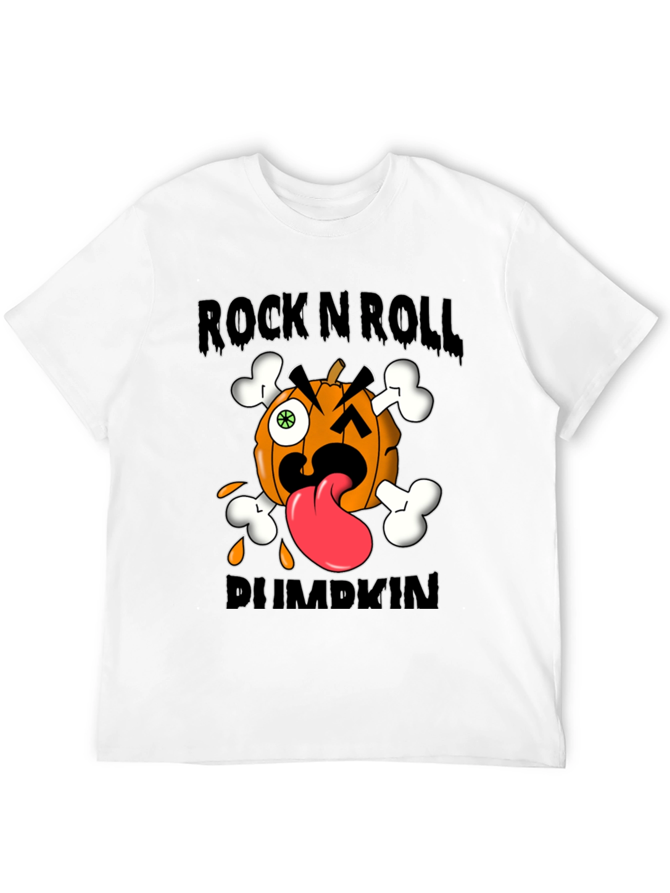 Black Rock N Roll Pumpkin Graphic Tee view 12