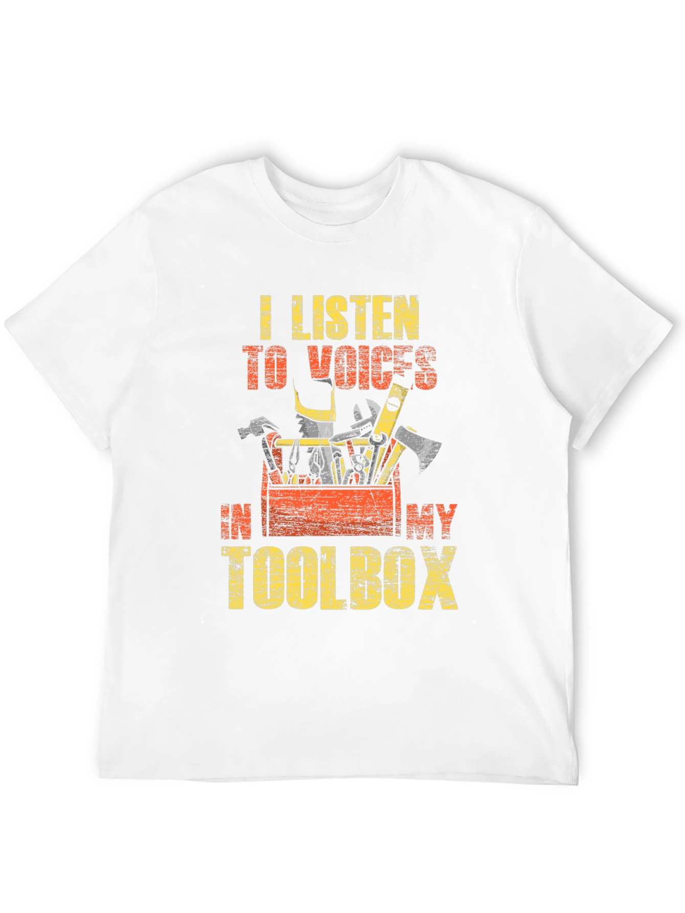 Black Toolbox Voices Men's Black Graphic T-Shirt view 12