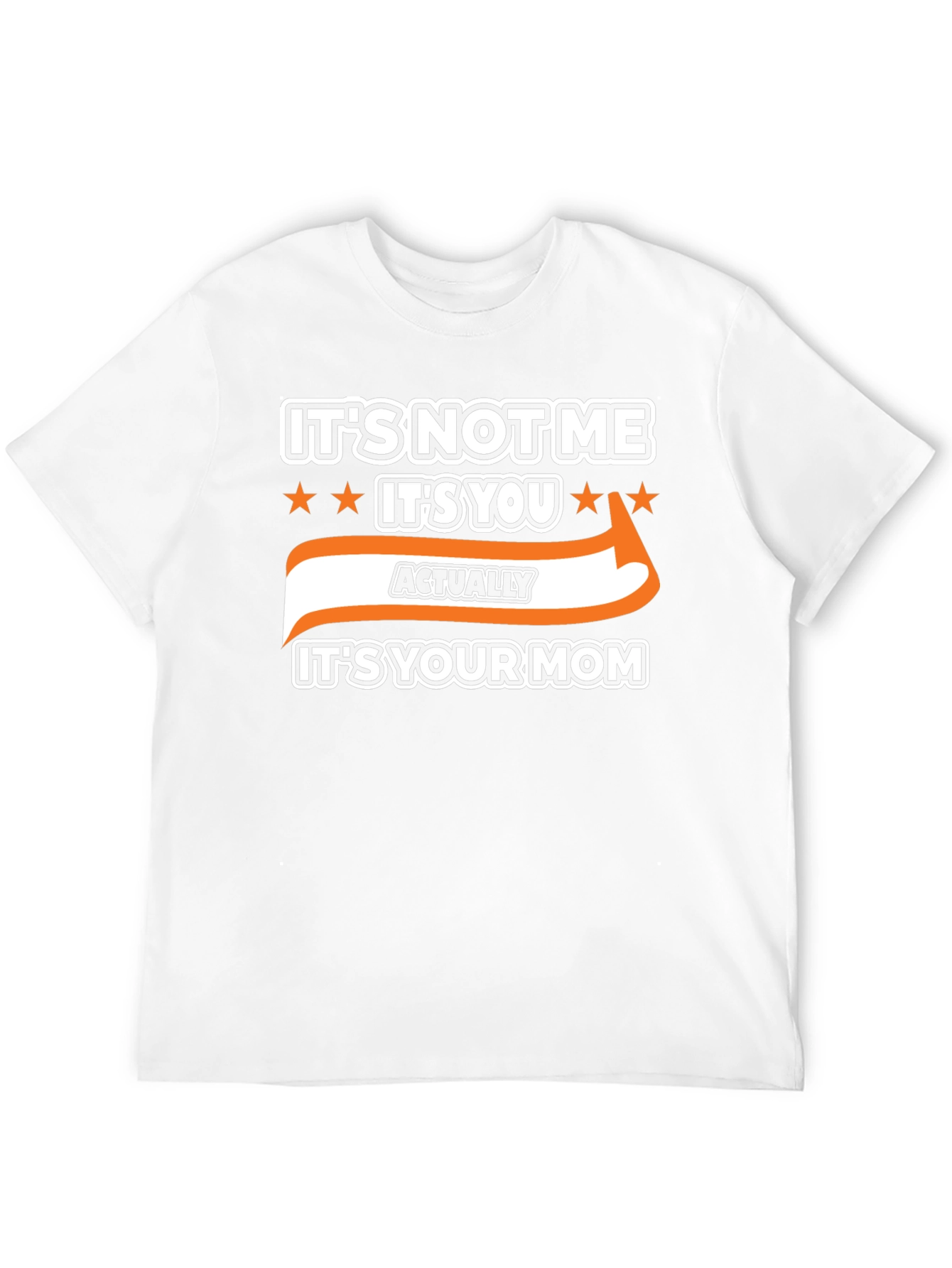 Black It's Not Me, It's You Funny Graphic T-Shirt view 12