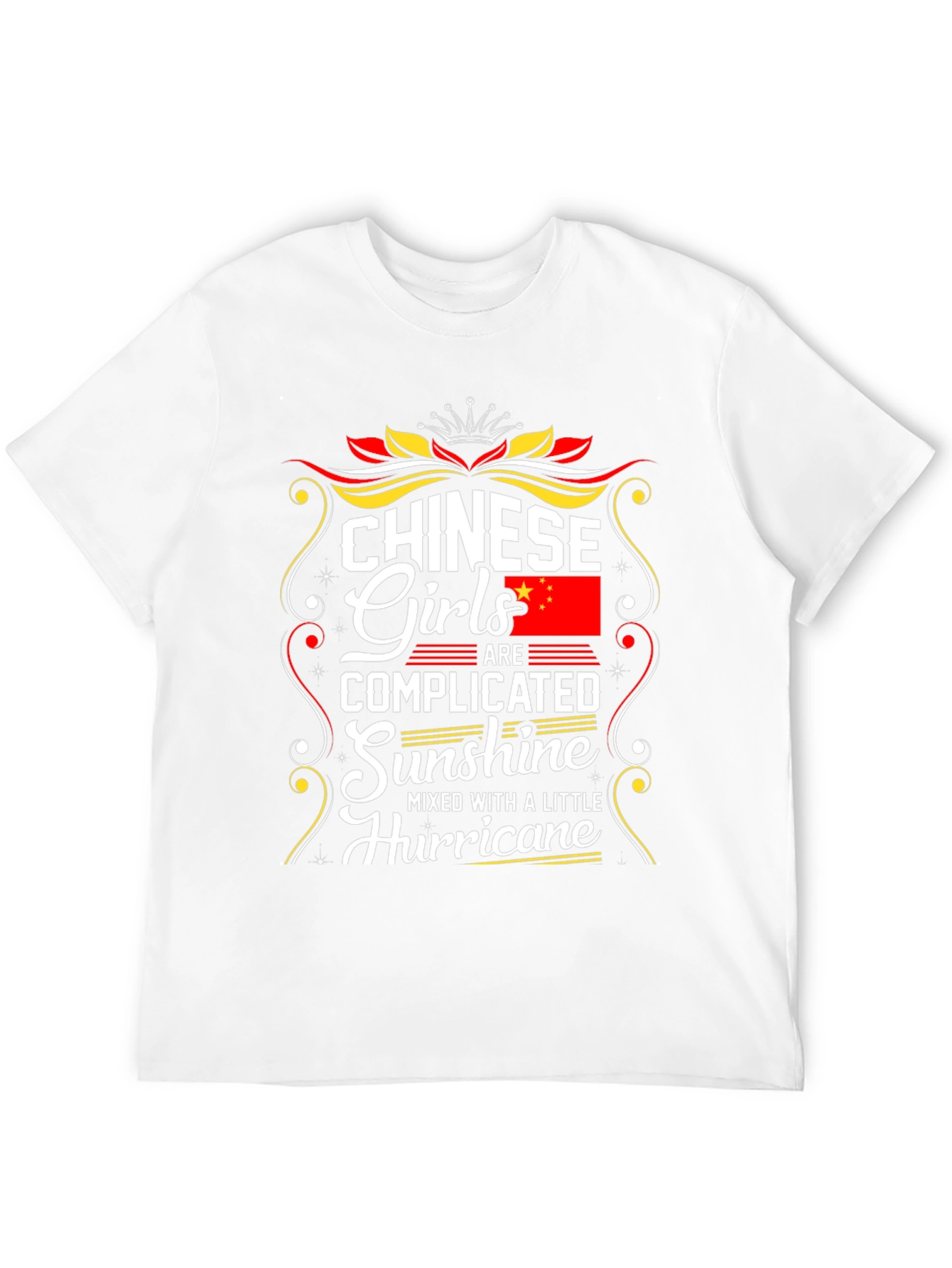 Black Chinese Girls Complicated Sunshine T-Shirt view 12